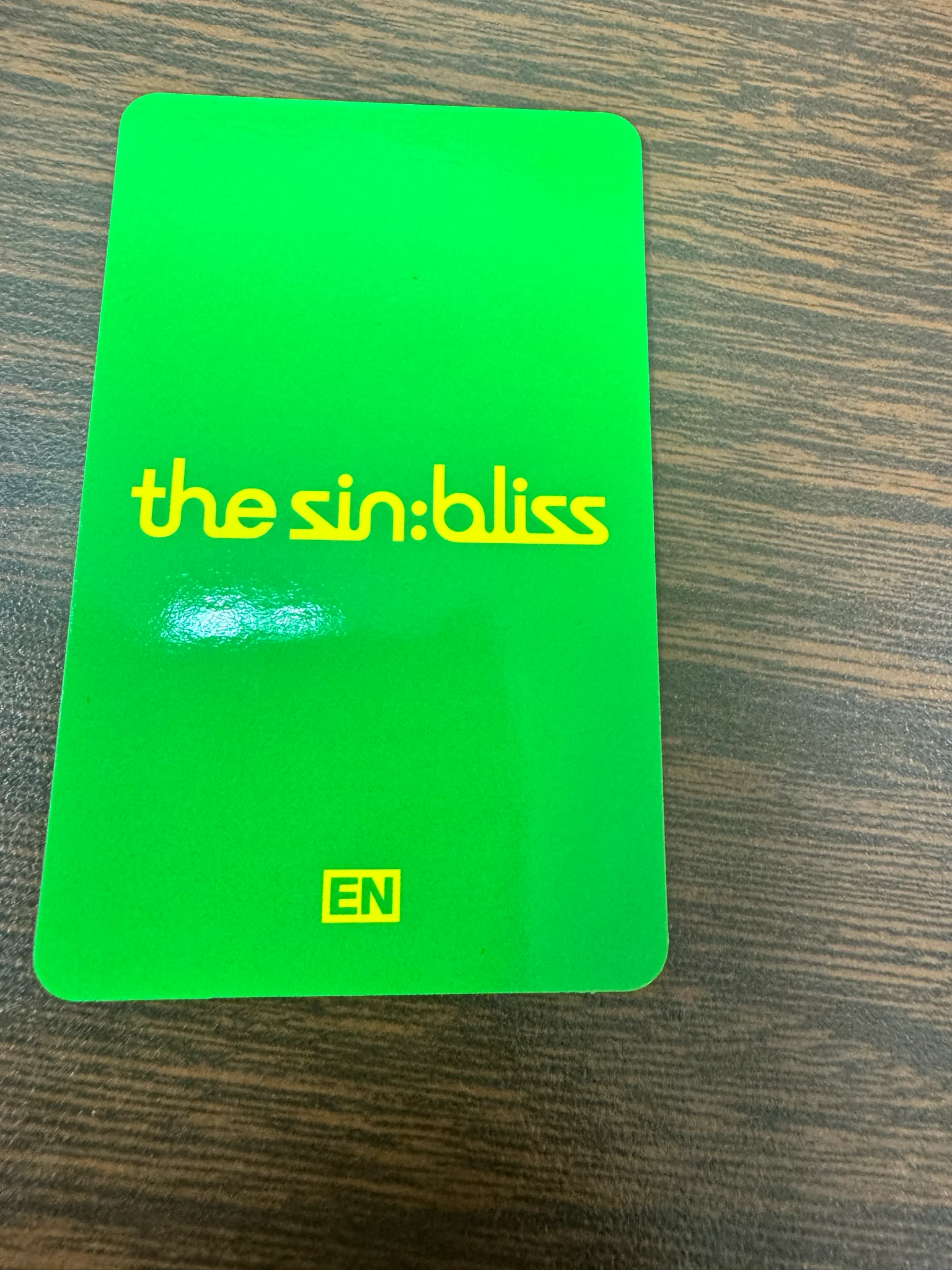ENHYPEN Ni-ki ENHYPEN - Ni-ki - THE SIN: BLISS Album album photocard fnac listing photo 2