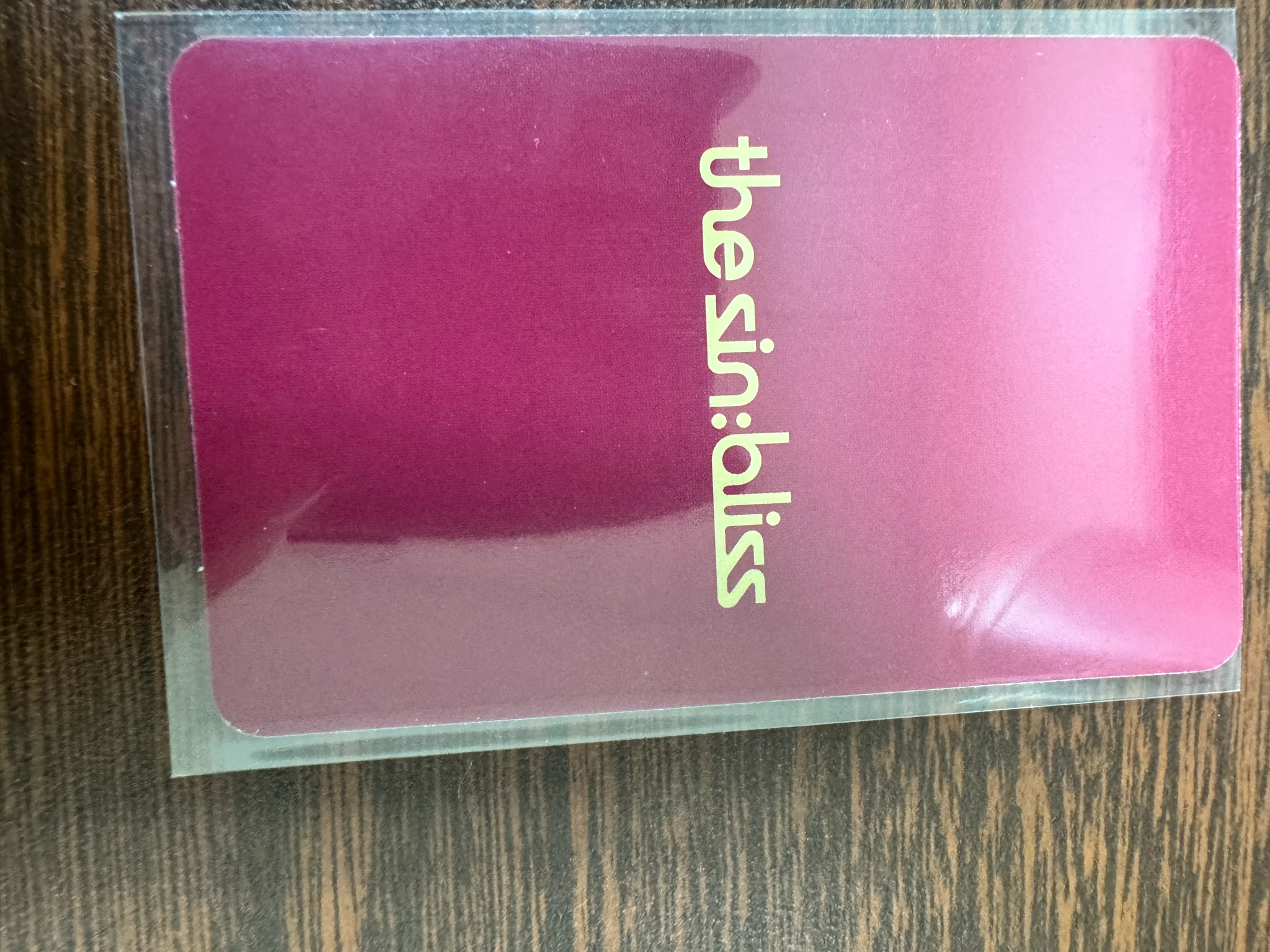 ENHYPEN Ni-ki ENHYPEN - Ni-ki - THE SIN: BLISS Album album photocard take 1 version A version listing photo 2