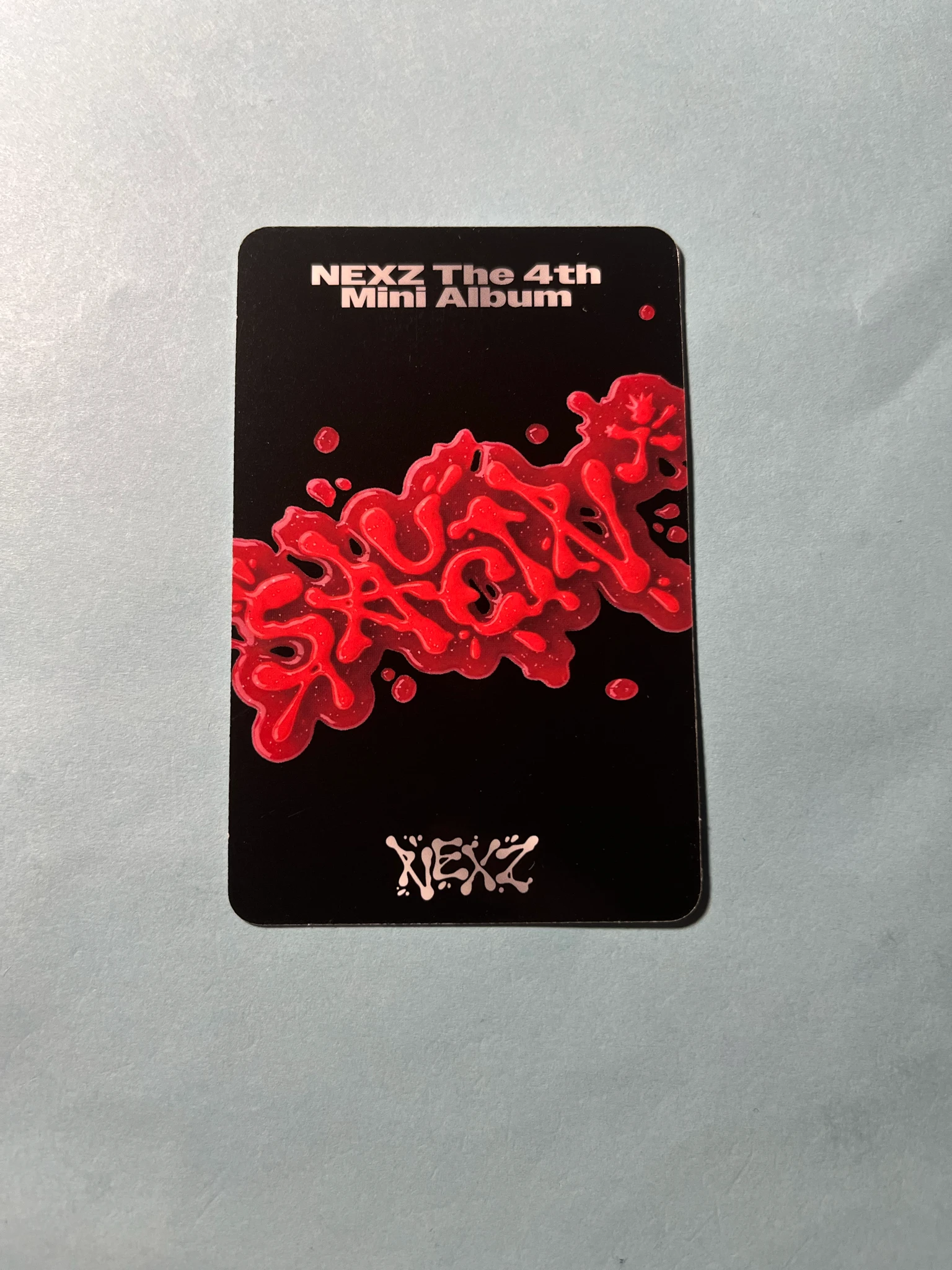 NEXZ Haru NEXZ - Haru - Saucin' Album album photocard black version listing photo 2
