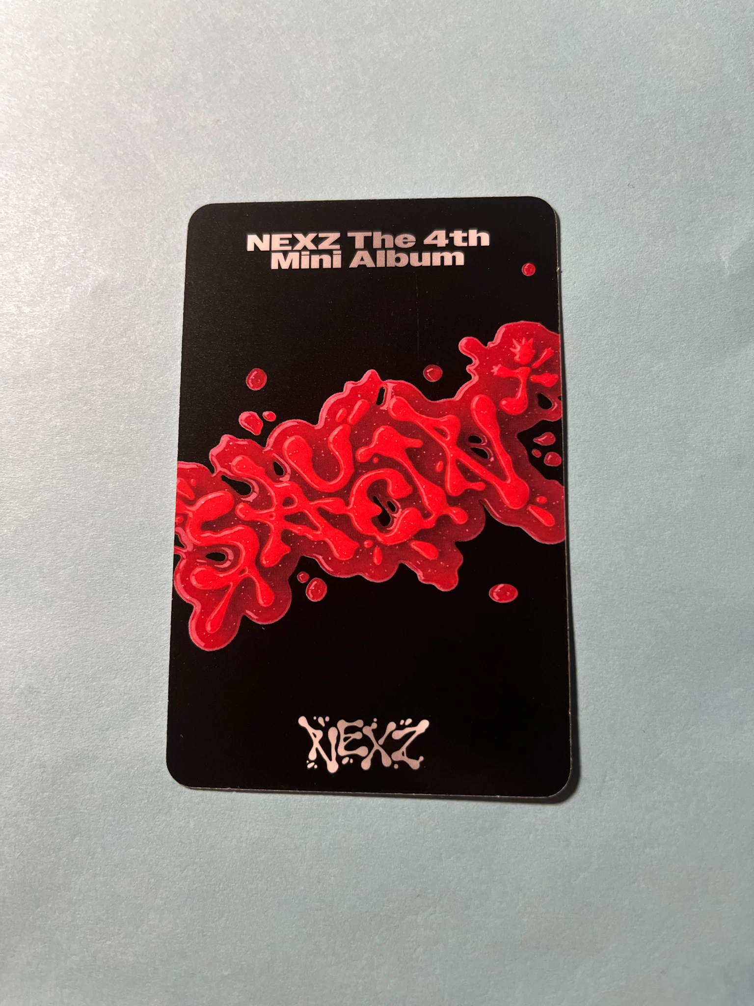 NEXZ Hyui NEXZ - Hyui - Saucin' Album album photocard black version listing photo 2