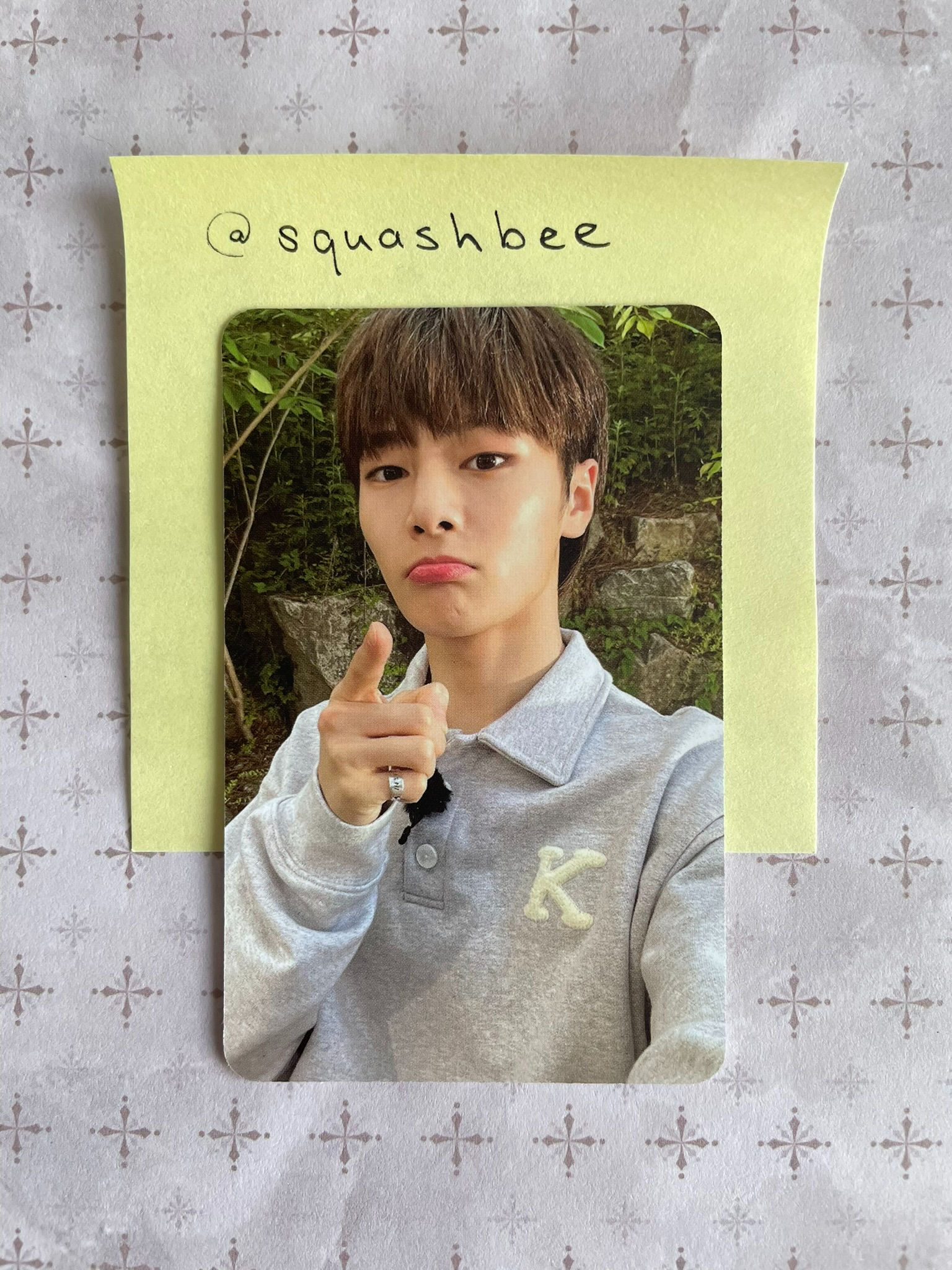 Stray Kids I.N Stray Kids - I.N - NoEasy Album album photocard double-sided front side listing photo 2