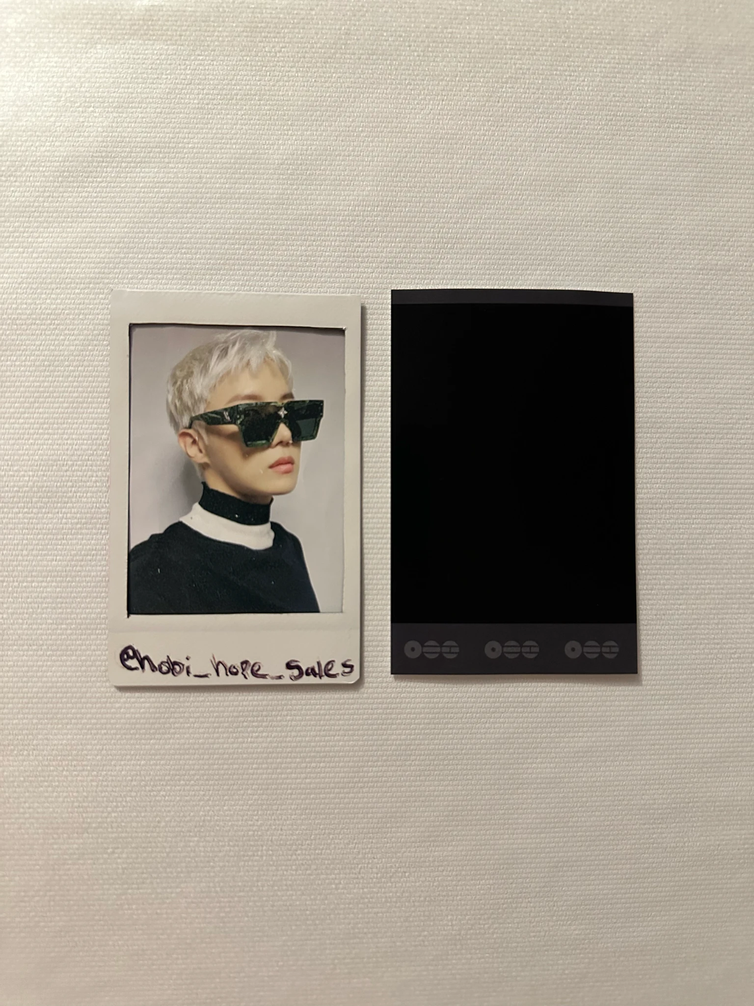BTS Jin BTS - Jin - Arirang Album polaroid deluxe version vinyl version polaroid set listing photo 2