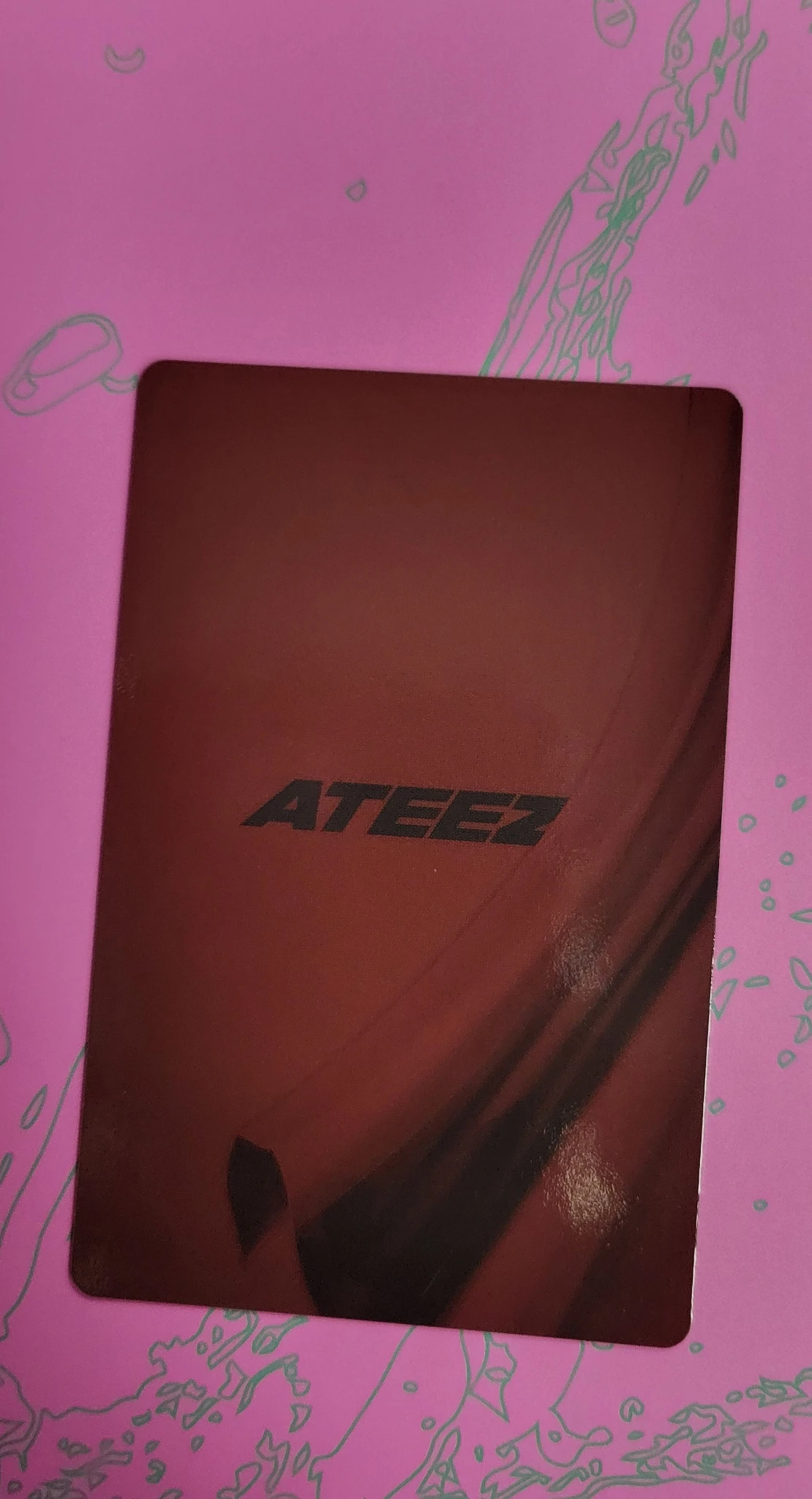 ATEEZ Seonghwa ATEEZ - Seonghwa - GOLDEN HOUR : Part.5 Album international exclusive album photocard listing photo 2