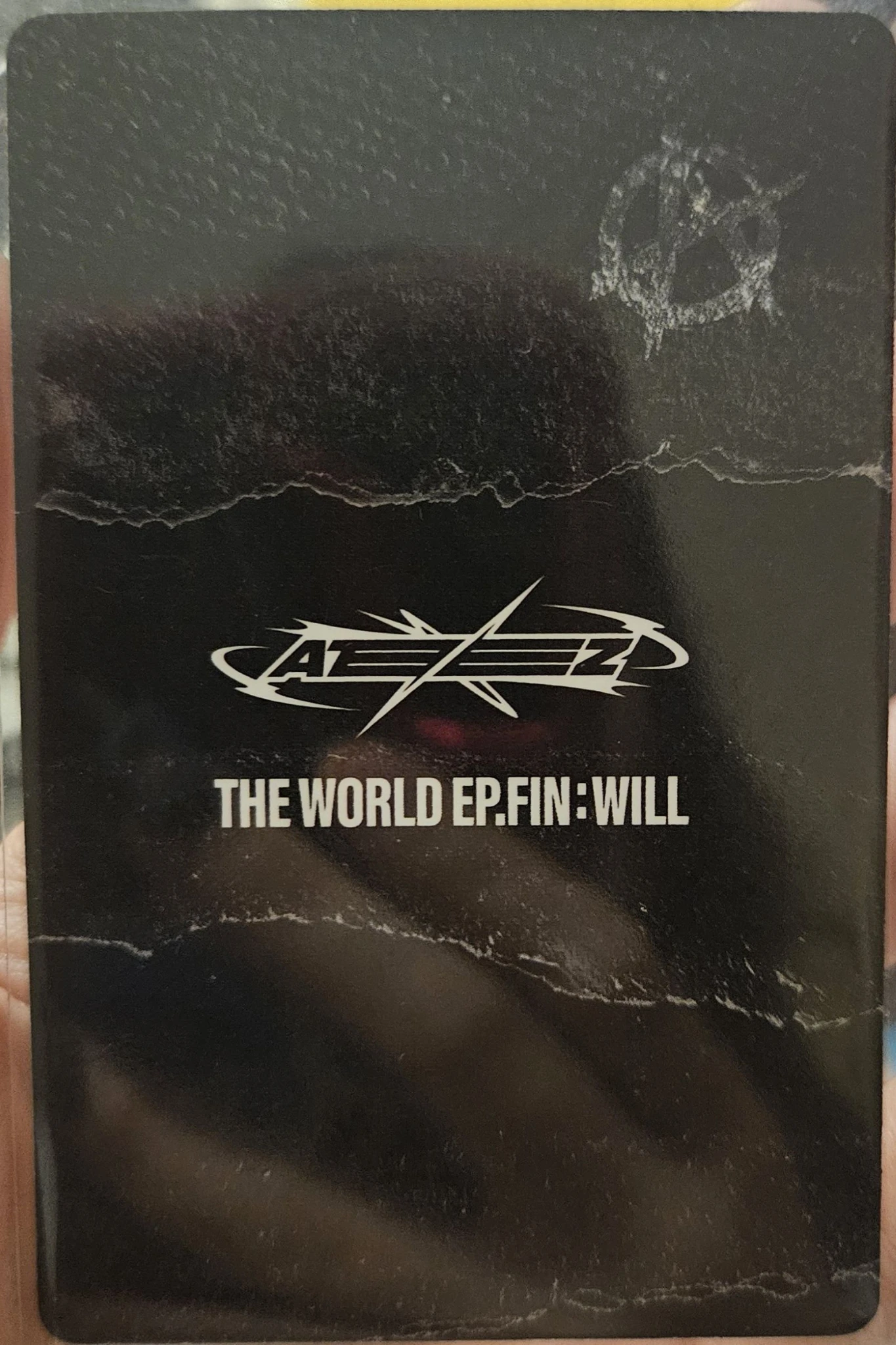 ATEEZ Hongjoong ATEEZ - Hongjoong - THE WORLD EP.FIN: WILL Album album photocard USA exclusive listing photo 2