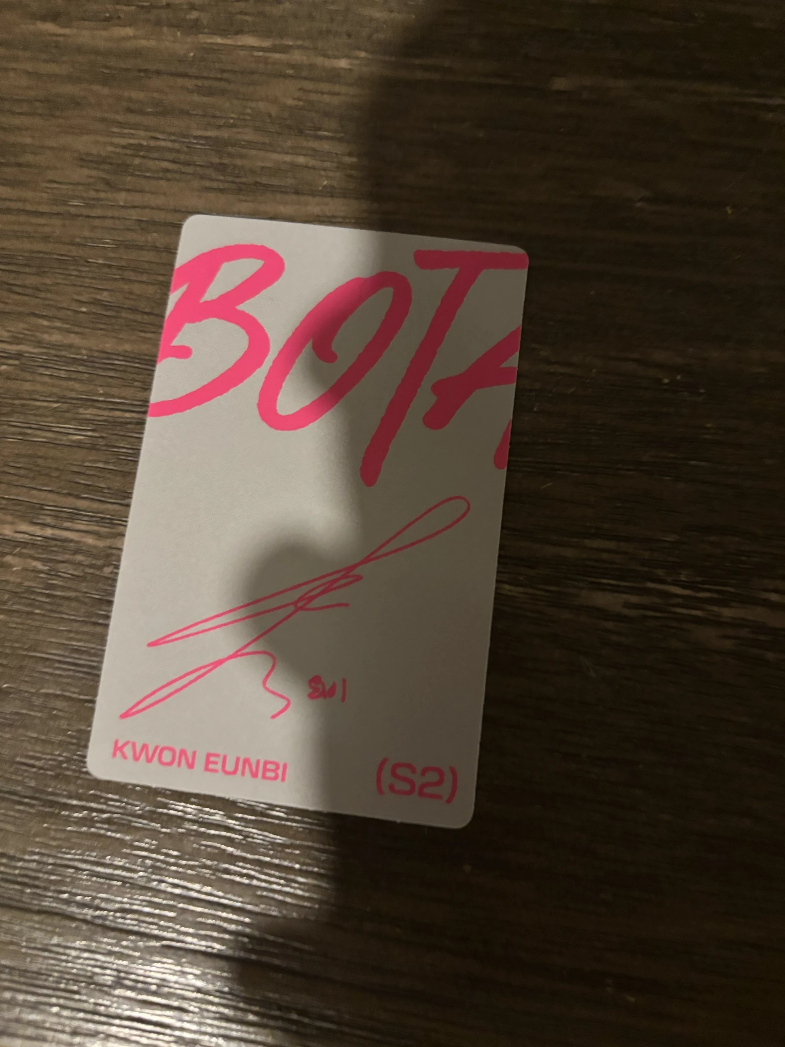 Kwon Eunbi Kwon Eunbi Kwon Eunbi - Kwon Eunbi - SABOTAGE Album album photocard listing photo 2