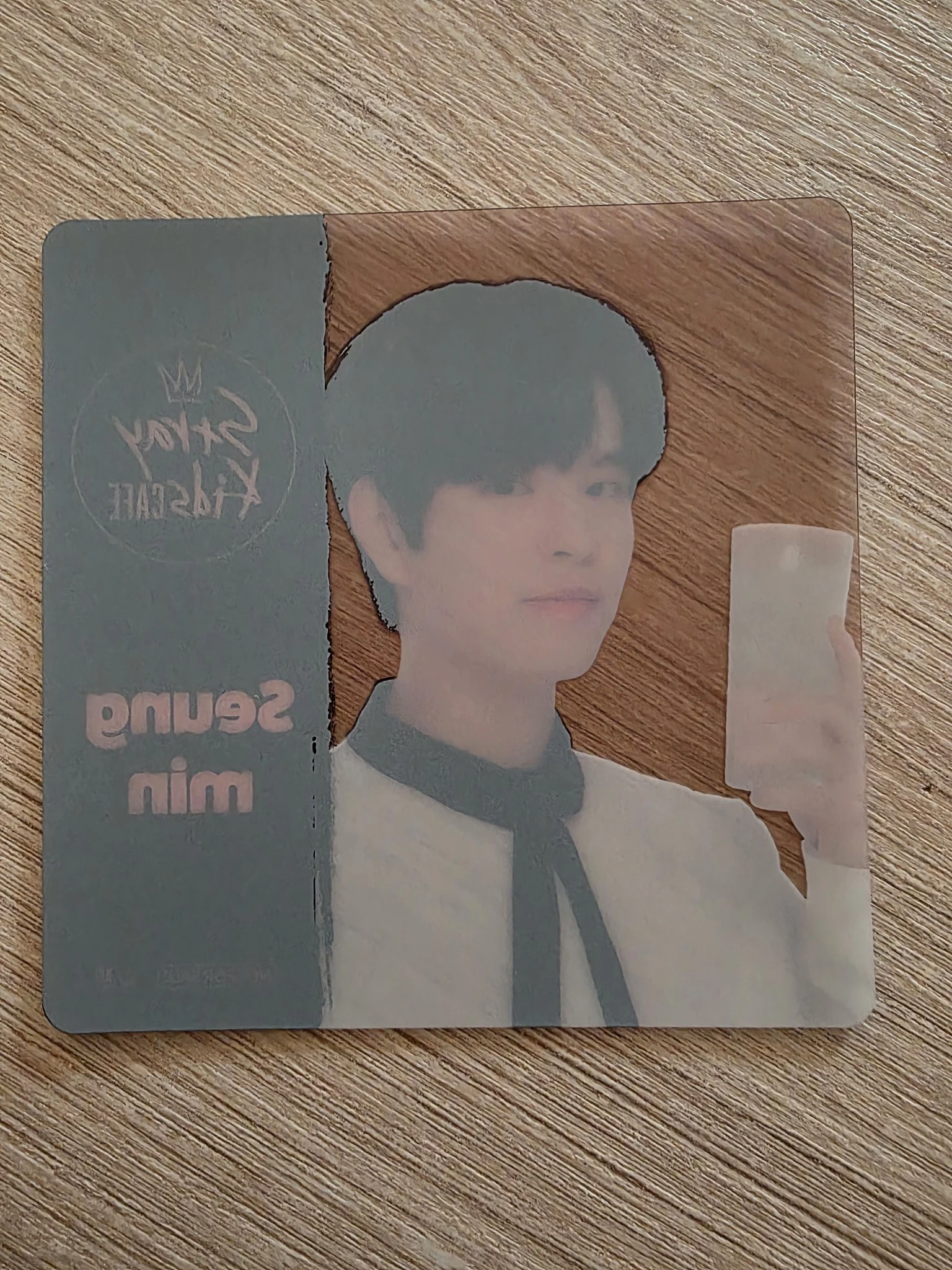 Stray Kids Seungmin Stray Kids - Seungmin - Stray Kids Cafe Event coaster drink benefit supplemental purchase benefit translucent listing photo 2