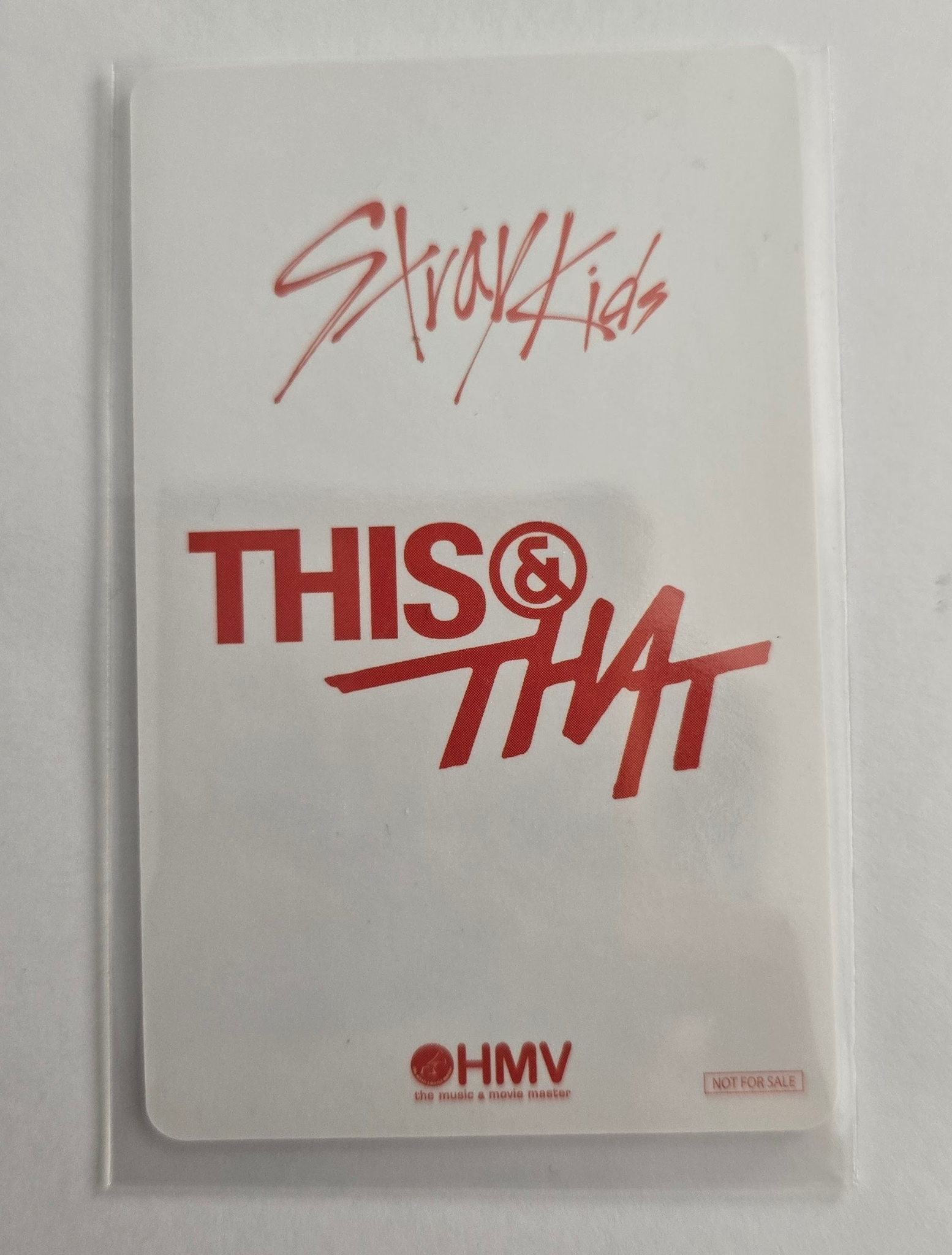 Stray Kids Felix Stray Kids - Felix - THIS & THAT Album hmv japan lucky draw (LD) B version listing photo 2