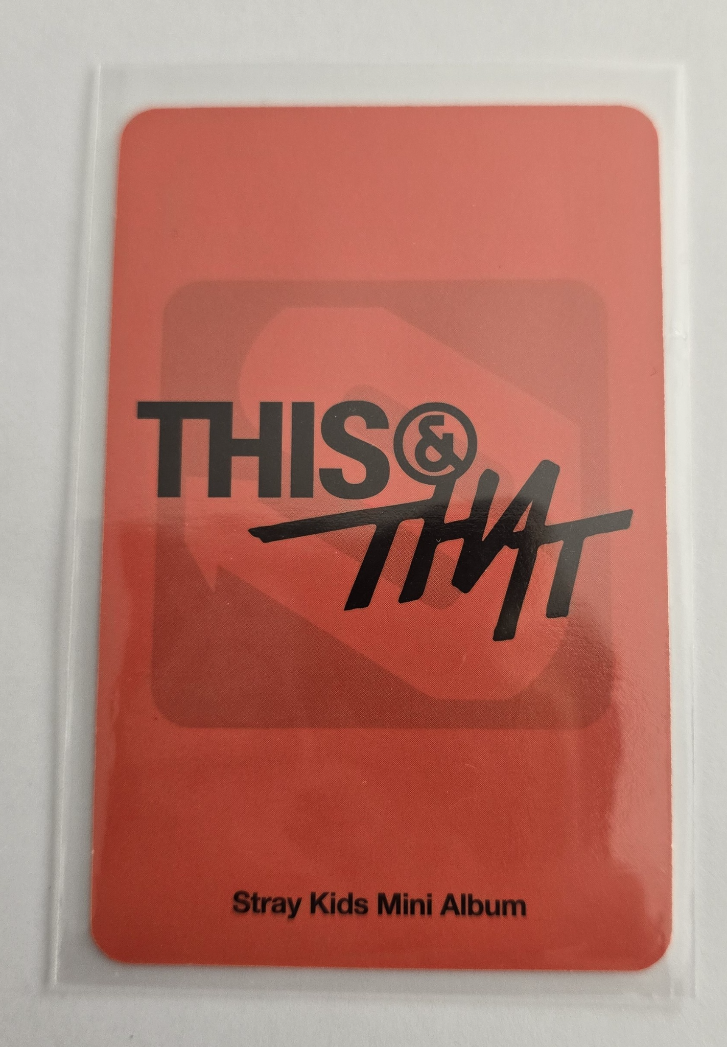 Stray Kids Felix Stray Kids - Felix - This & That Album album photocard fanclub version listing photo 2