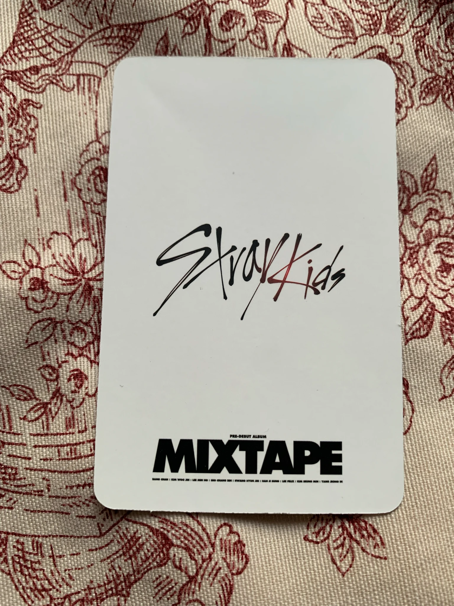 Stray Kids HAN Stray Kids - HAN - Mixtape Album making version album photocard listing photo 2