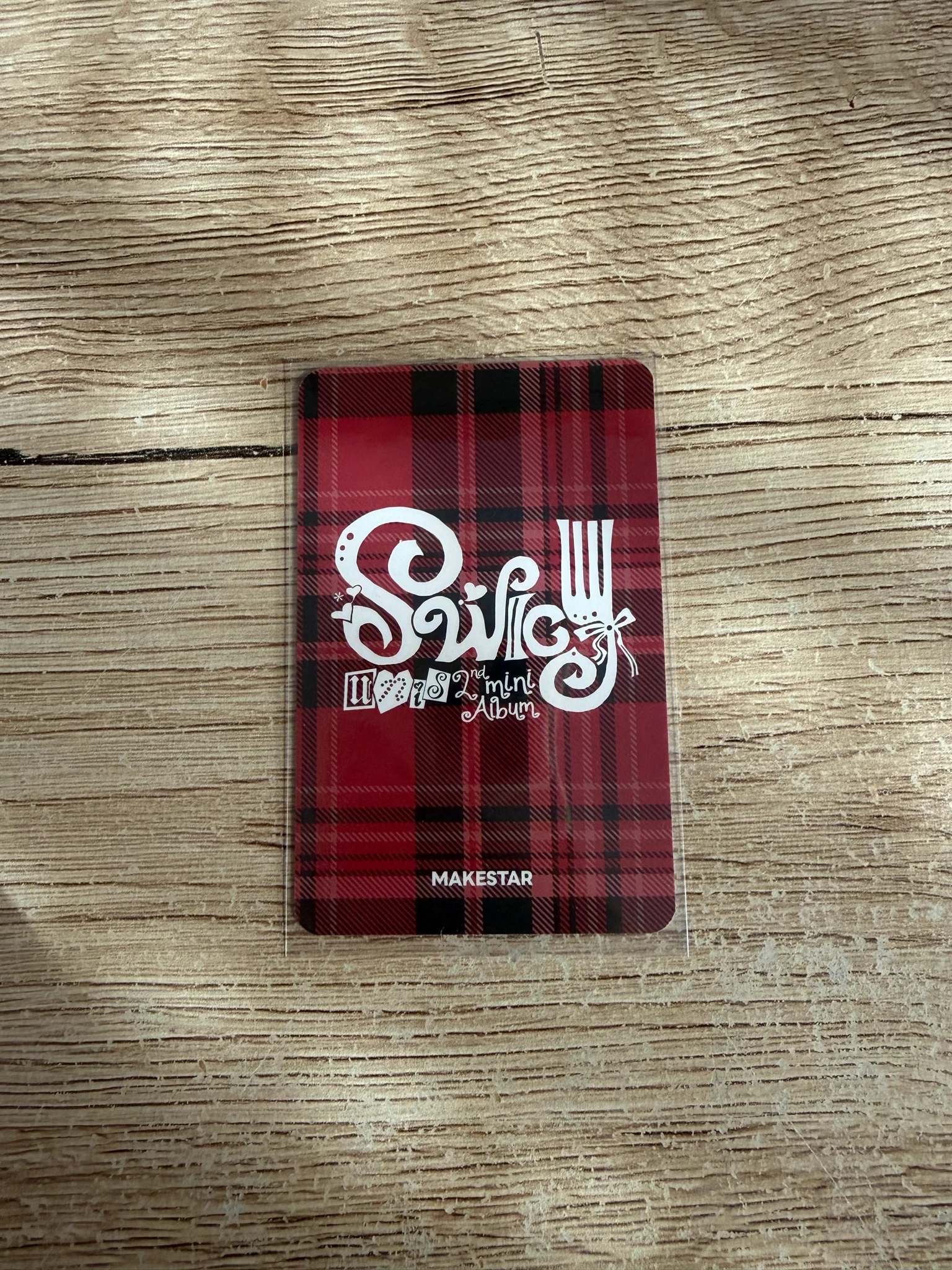 UNIS Elisia UNIS - Elisia - SWICY Album lucky draw (LD) makestar round 4 listing photo 2