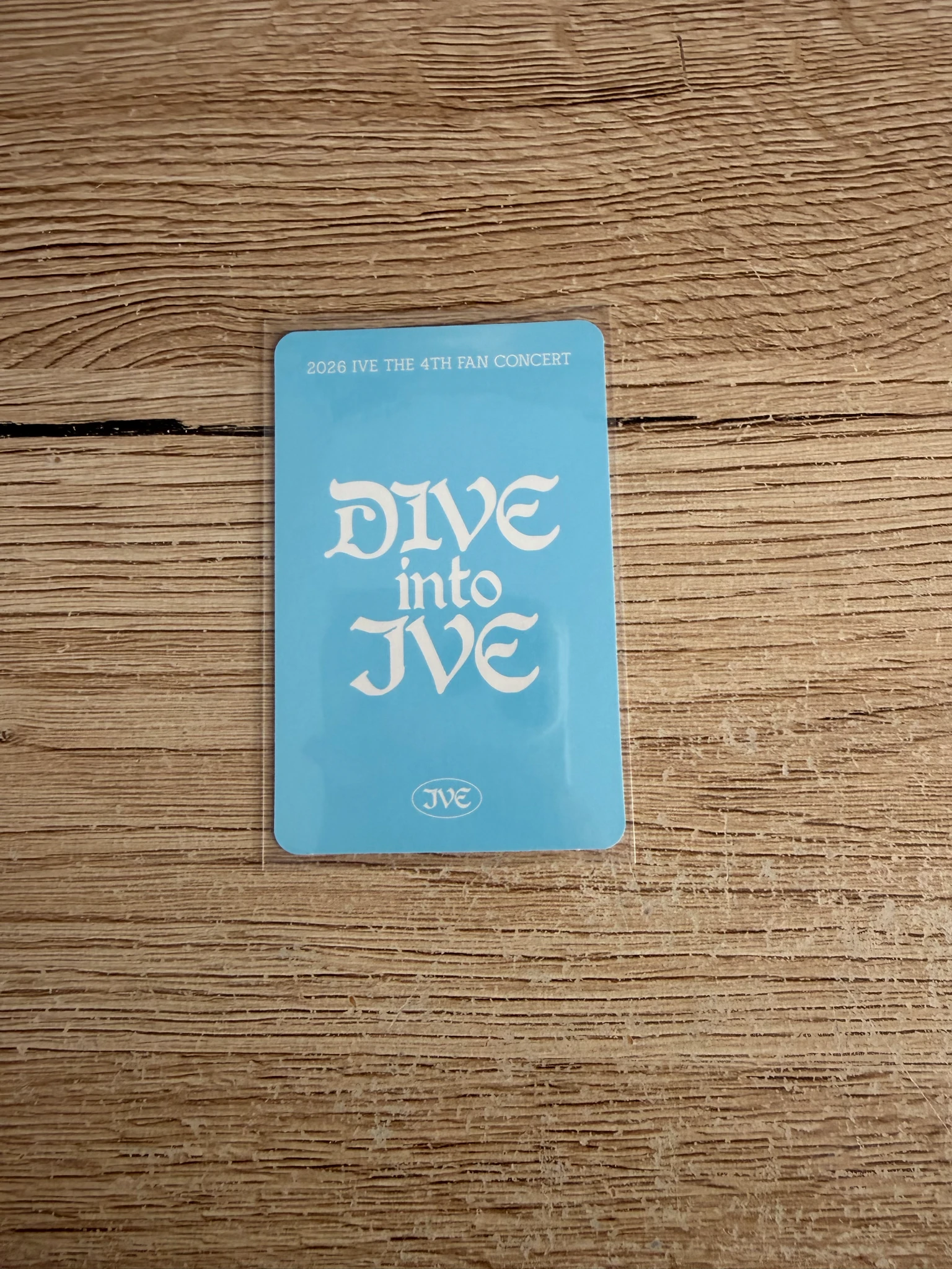 IVE Yujin IVE - Yujin - 2026 IVE THE 4TH FAN CONCERT〈DIVE into IVE〉 Event trading card listing photo 2