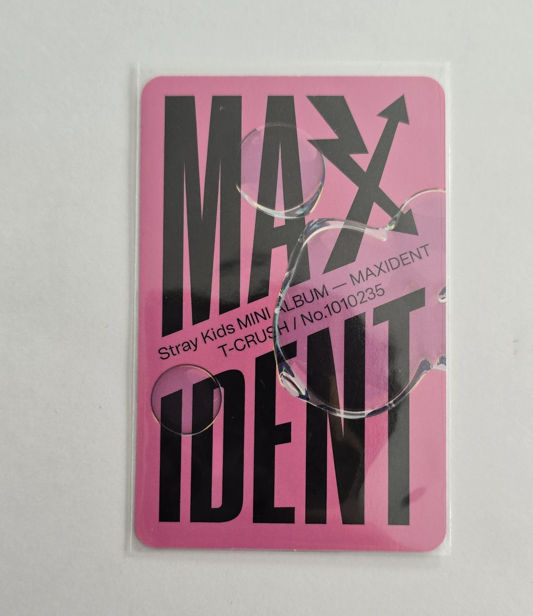 Stray Kids Felix Stray Kids - Felix - Maxident Album album photocard t-crush version listing photo 2