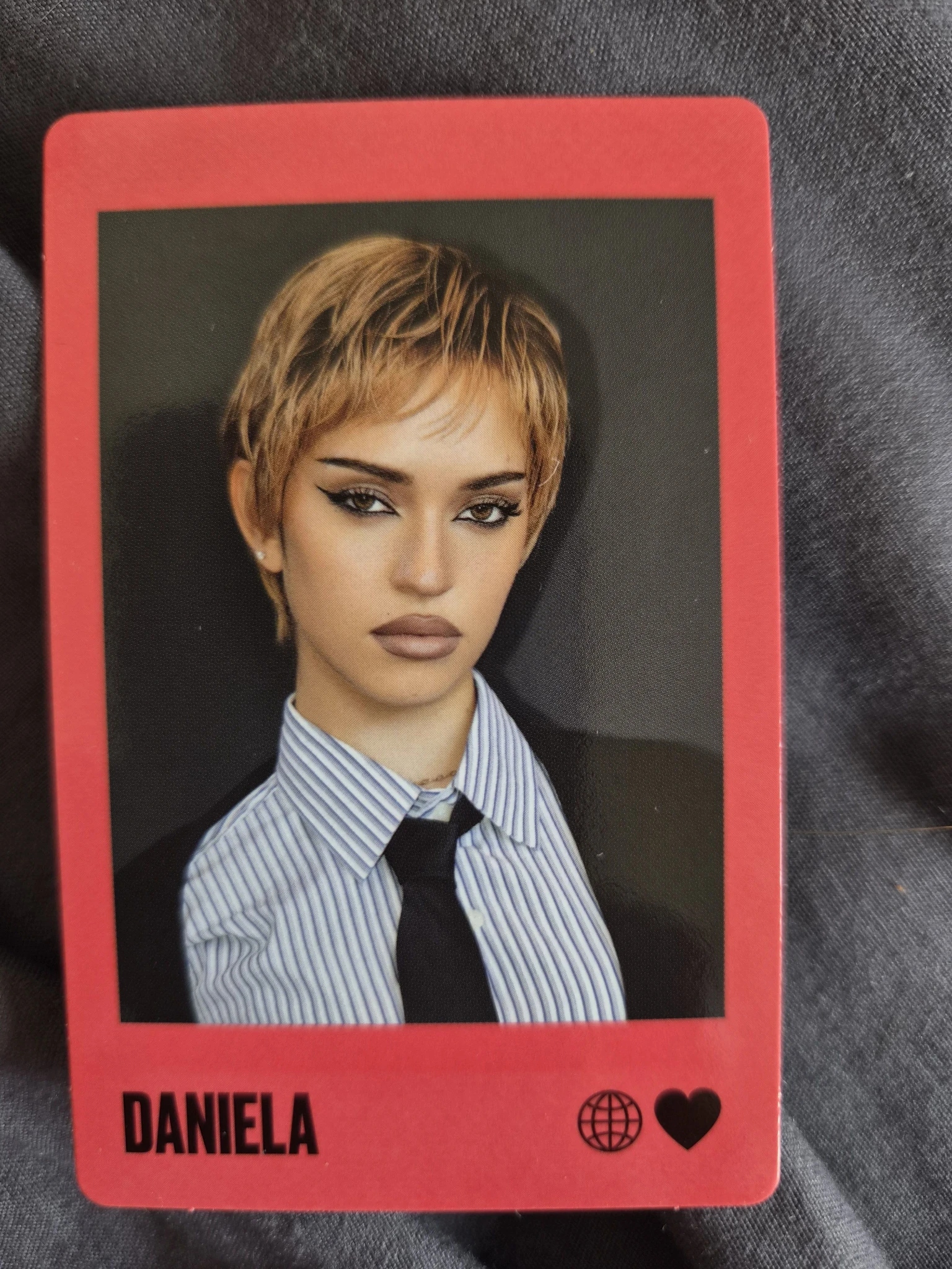 KATSEYE Daniela KATSEYE - Daniela - WILD Album album photocard vinyl version double-sided listing photo 2