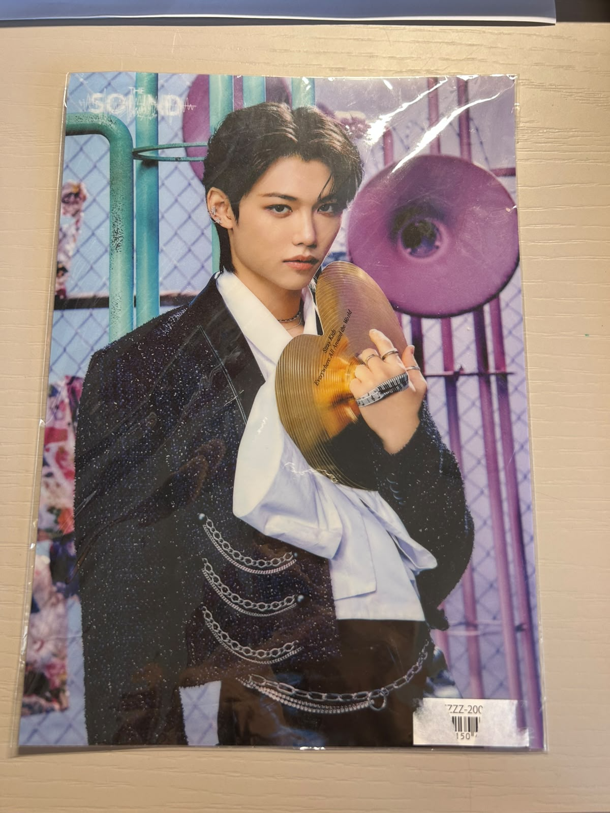 Stray Kids Felix Stray Kids - Felix - The Sound Album pob (pre-order benefit) tsutaya postcard listing photo 2