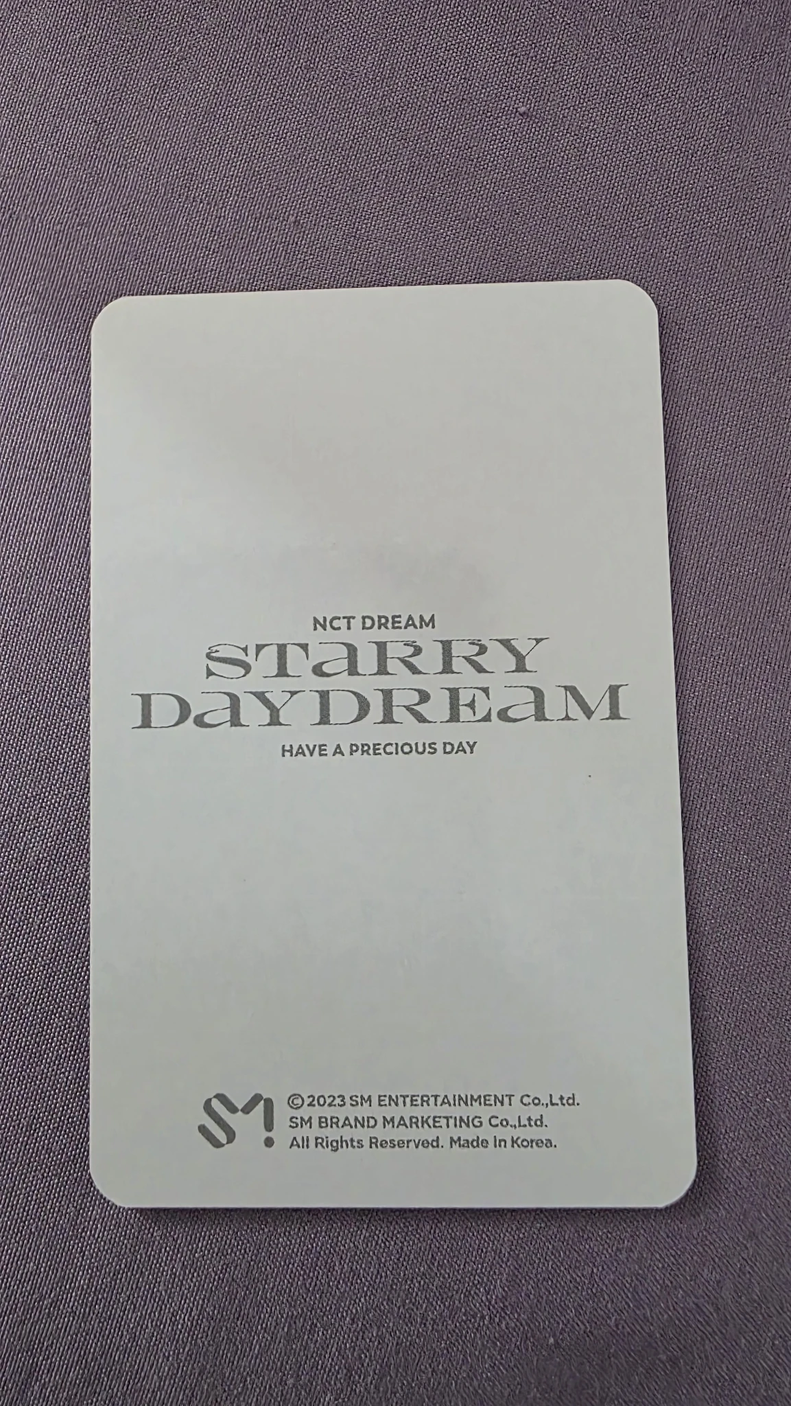 NCT DREAM Chenle NCT DREAM - Chenle - Starry Daydream Other merch photocard listing photo 2