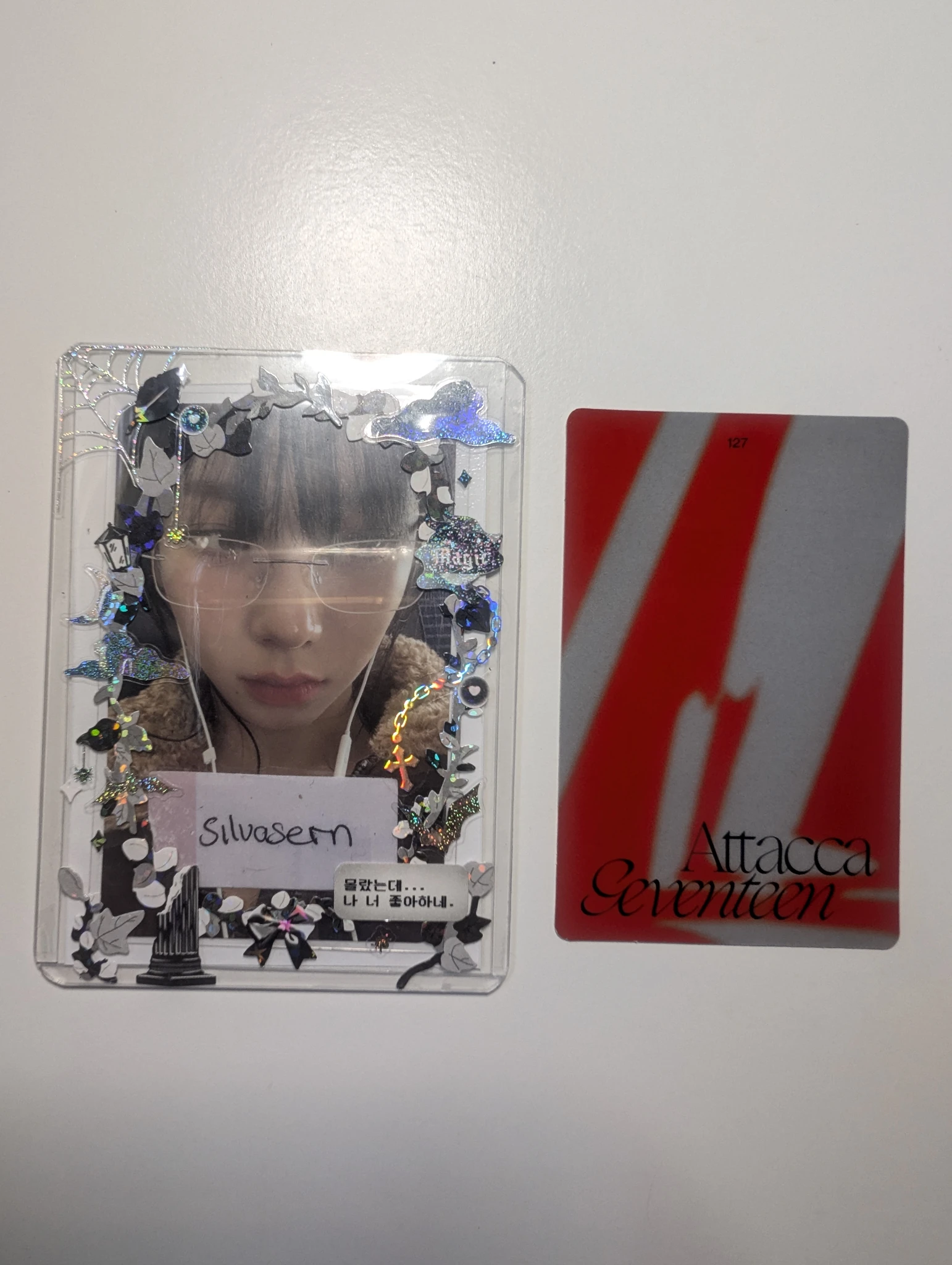 SEVENTEEN Mingyu SEVENTEEN - Mingyu - Attacca Album carat version album photocard listing photo 2