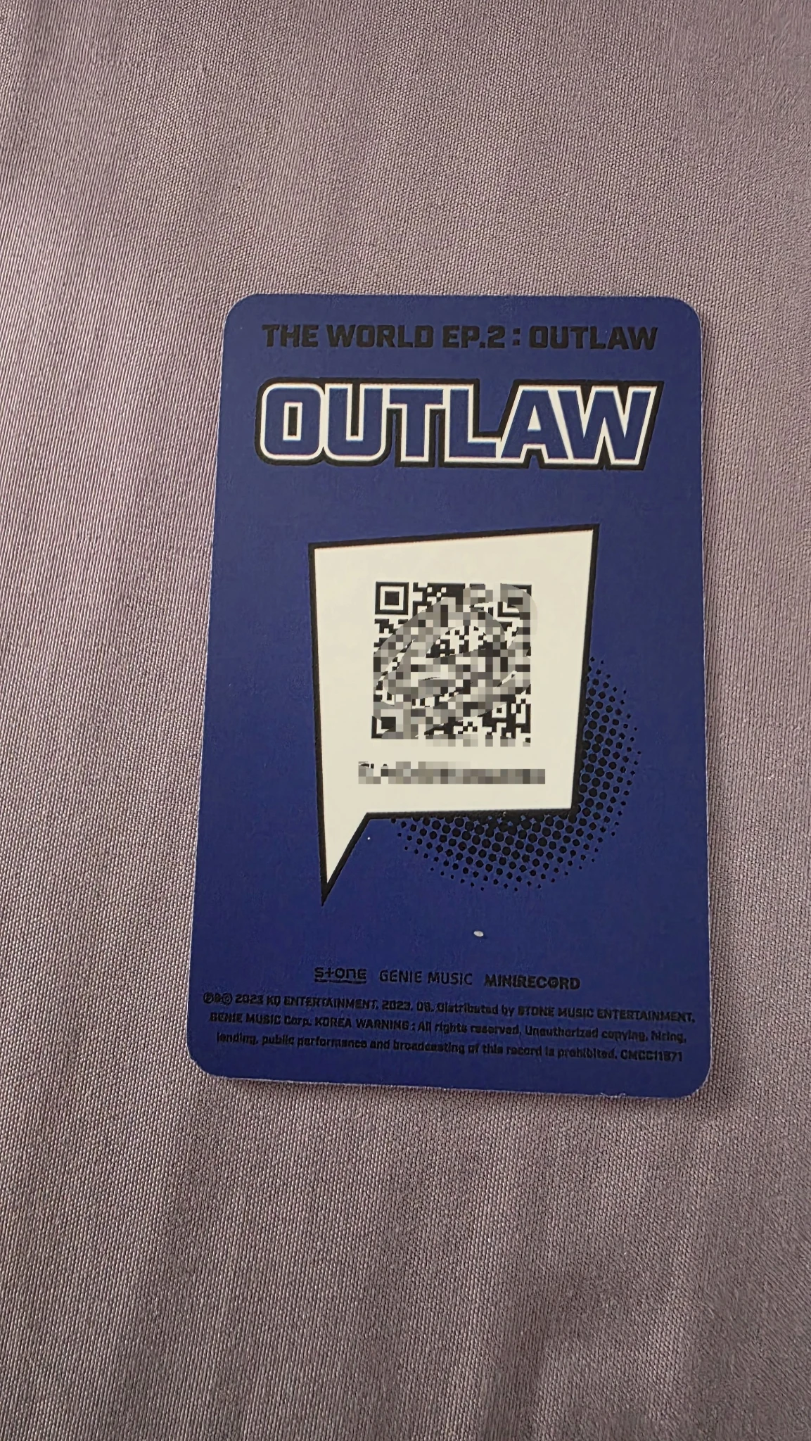 ATEEZ Yeosang ATEEZ - Yeosang - THE WORLD EP.2 : OUTLAW Album image card platform version listing photo 2