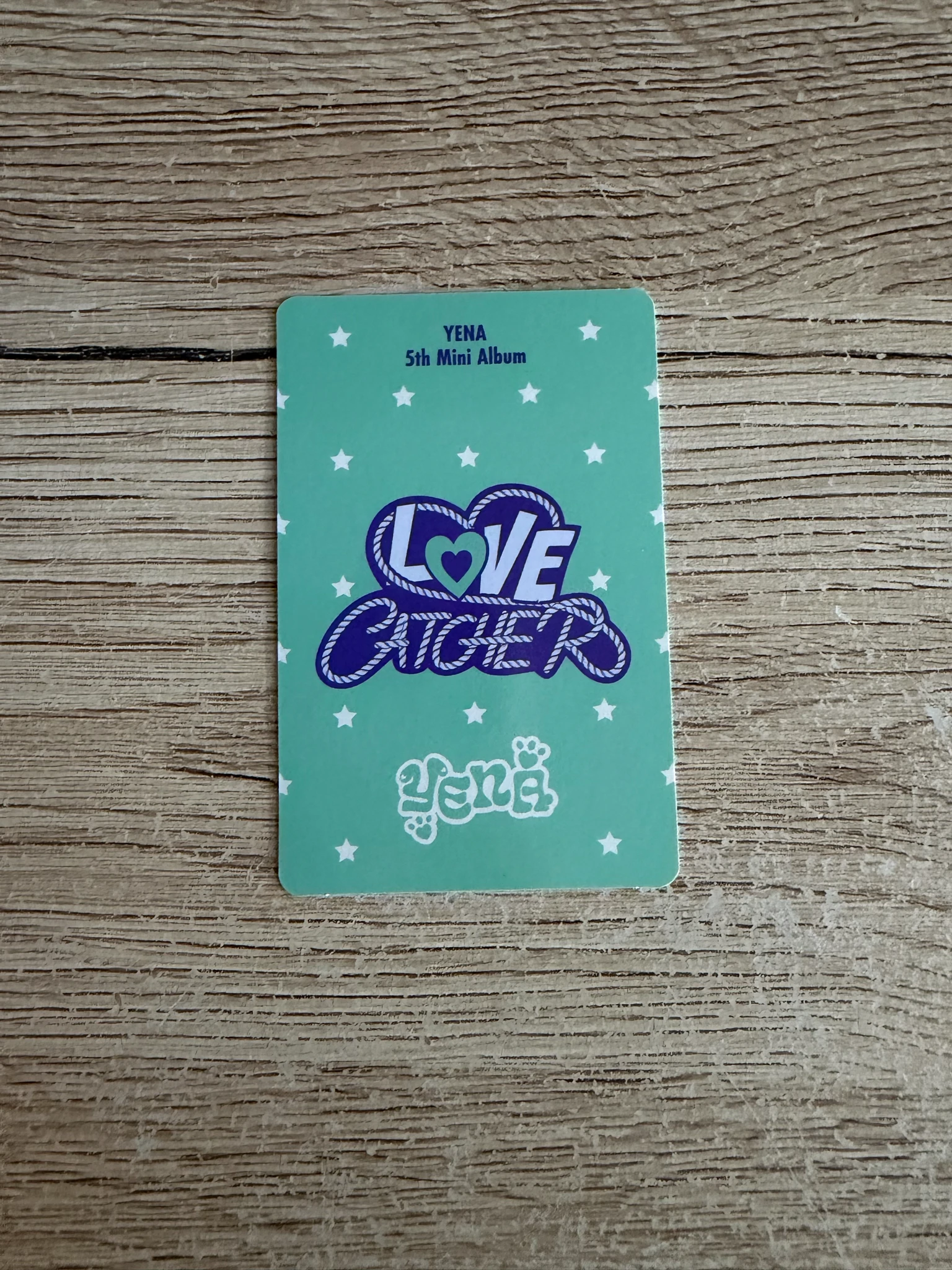 Yena Yena Yena - Yena - Love Catcher Album album photocard listing photo 2