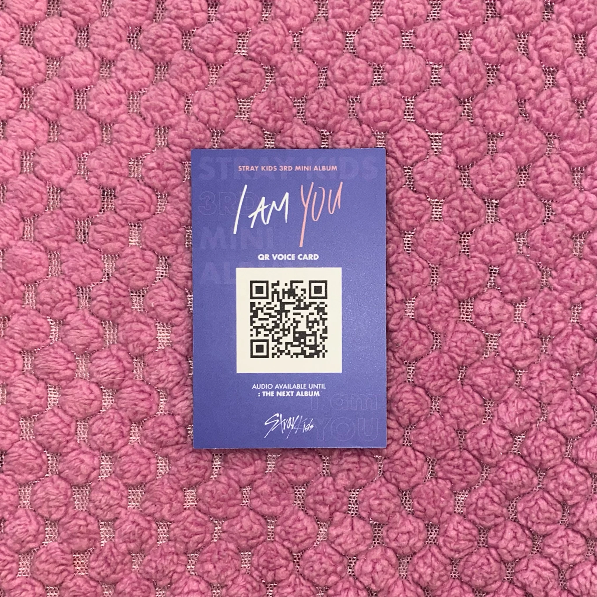 Stray Kids Stray Kids - I.N & Hyunjin - I am YOU Album album photocard B version listing photo 2