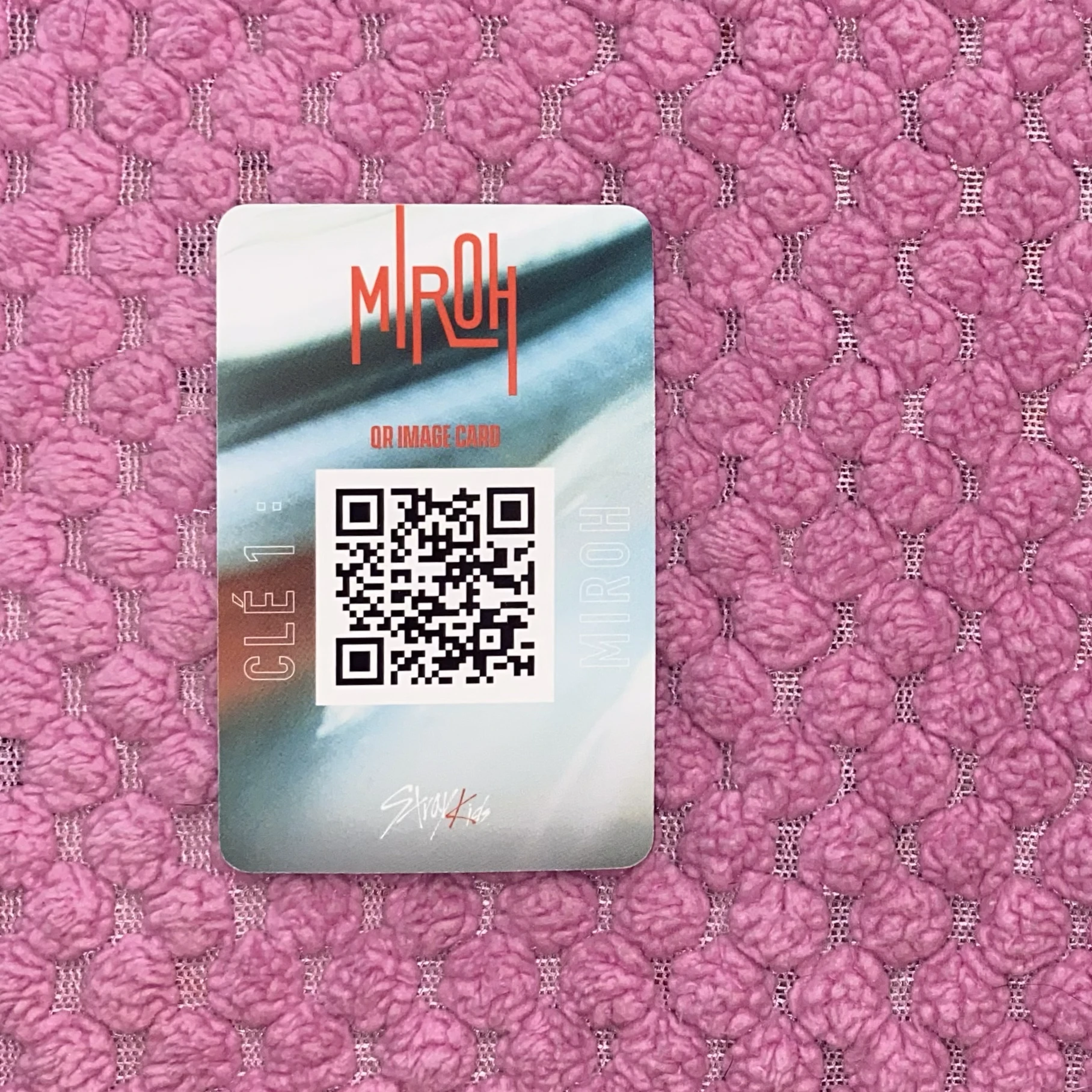 Stray Kids I.N Stray Kids - I.N - Clé 1: Miroh Album album photocard cle miroh logo ver. listing photo 2