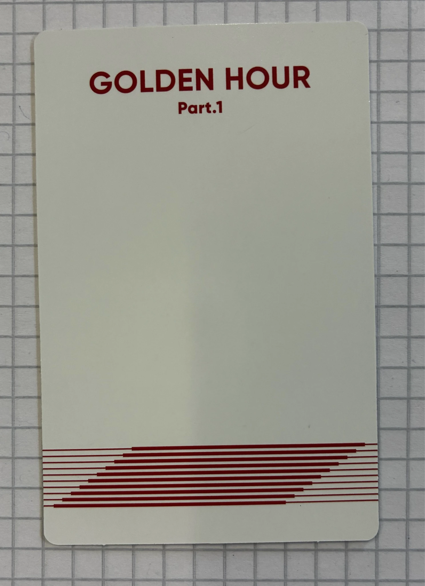 ATEEZ Yeosang ATEEZ - Yeosang - Golden Hour : Part.1 Album poca album image card listing photo 2