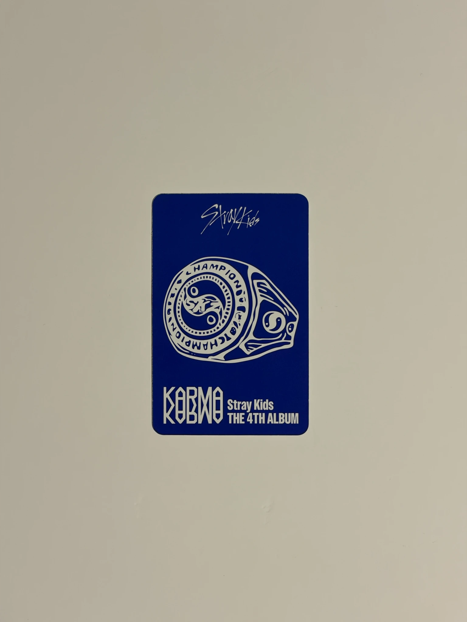 Stray Kids I.N Stray Kids - I.N - KARMA Album album photocard accordion version first press only listing photo 2