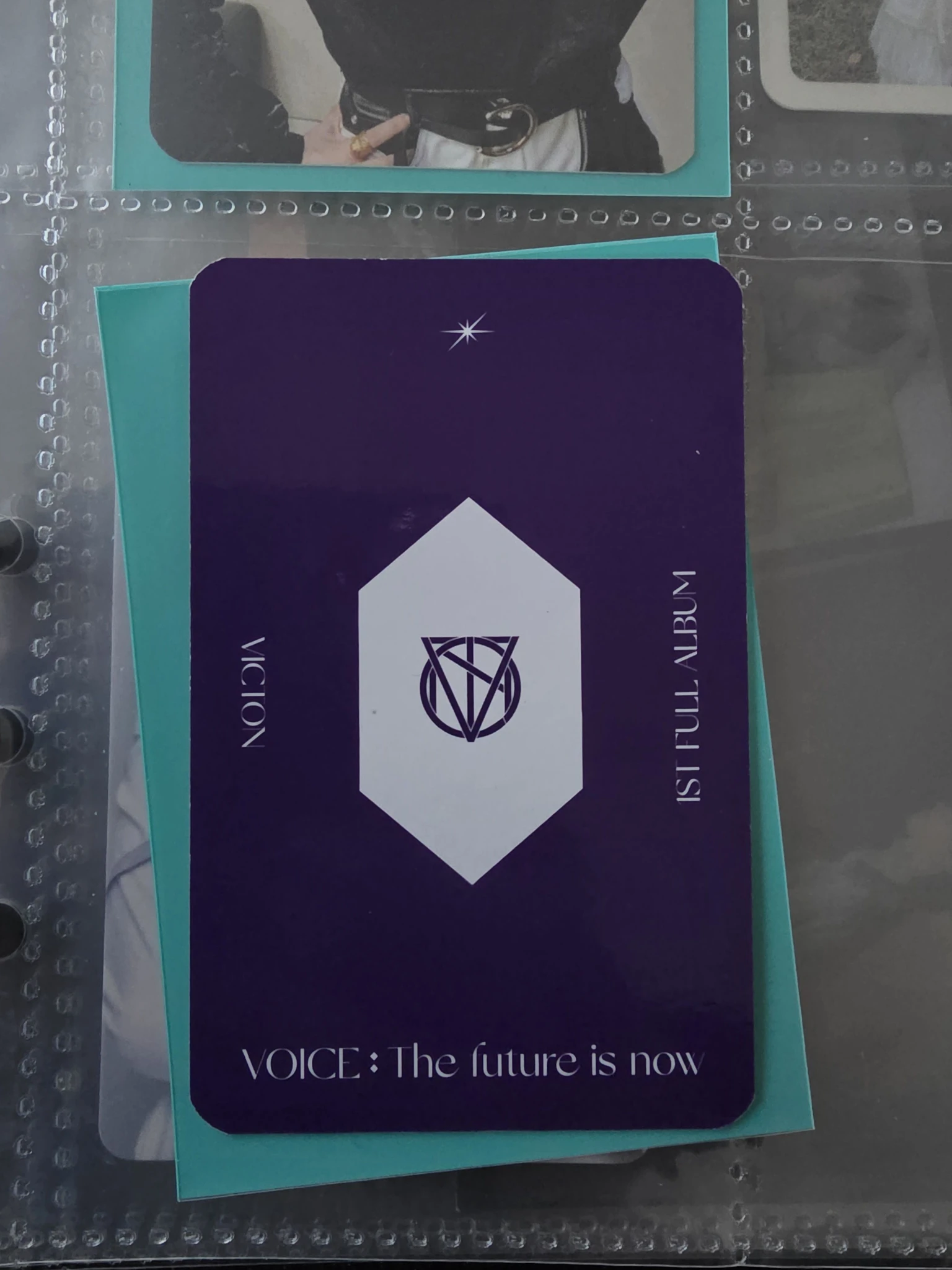 VICTON Subin VICTON - Subin - VOICE: The Future Is Now Album album photocard the future version listing photo 2