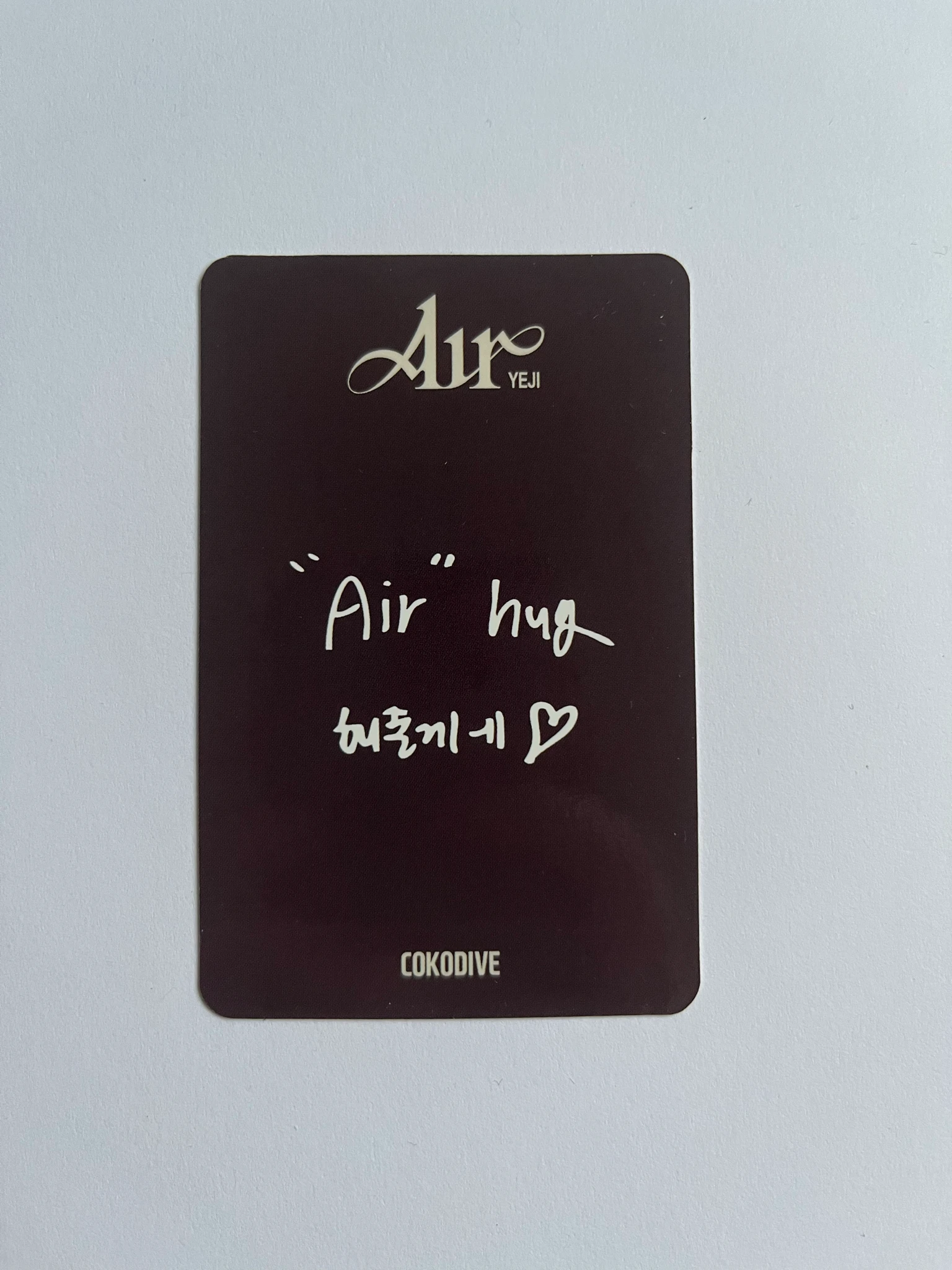 ITZY Yeji ITZY - Yeji - Air Album cokodive video call round 1 solo album listing photo 2