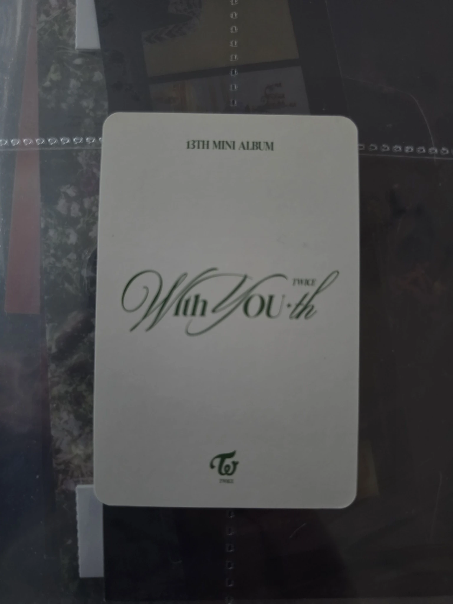 TWICE Jihyo TWICE-Jihyo-Album-with you-th listing photo 2