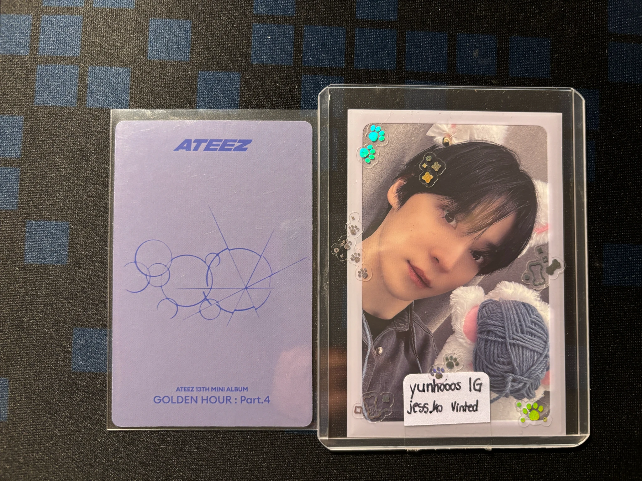 ATEEZ Mingi ATEEZ - Mingi - Golden Hour : Part.4 Album pob (pre-order benefit) toktoq listing photo 2
