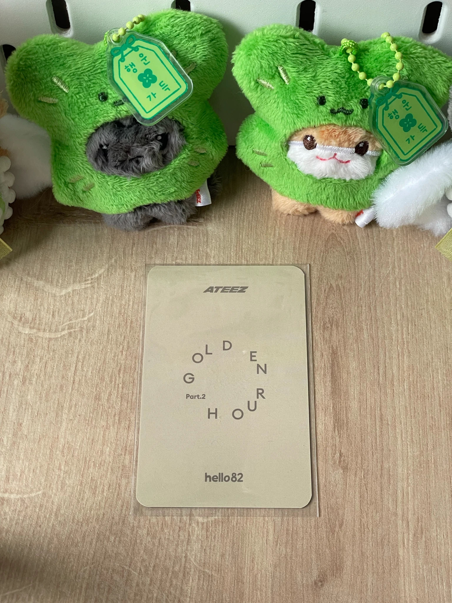ATEEZ Hongjoong ATEEZ - Hongjoong - Golden Hour : Part.2 Album hello82 musicart (music art) minirecord shop fanplee fromm store soundwave lucky draw postcard listing photo 2