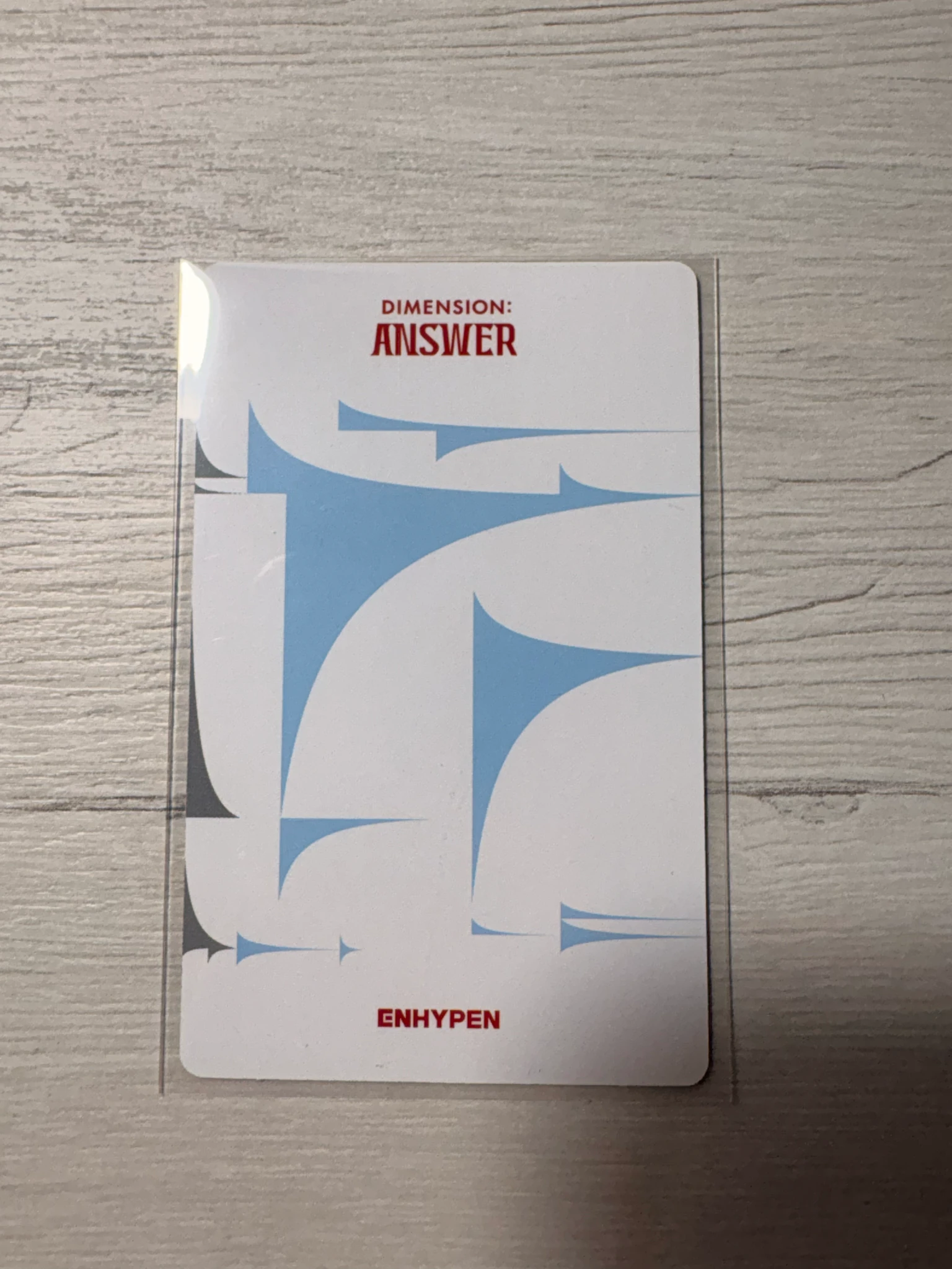 ENHYPEN Jay ENHYPEN - Jay - DIMENSION : ANSWER Album album photocard yet version korean album listing photo 2