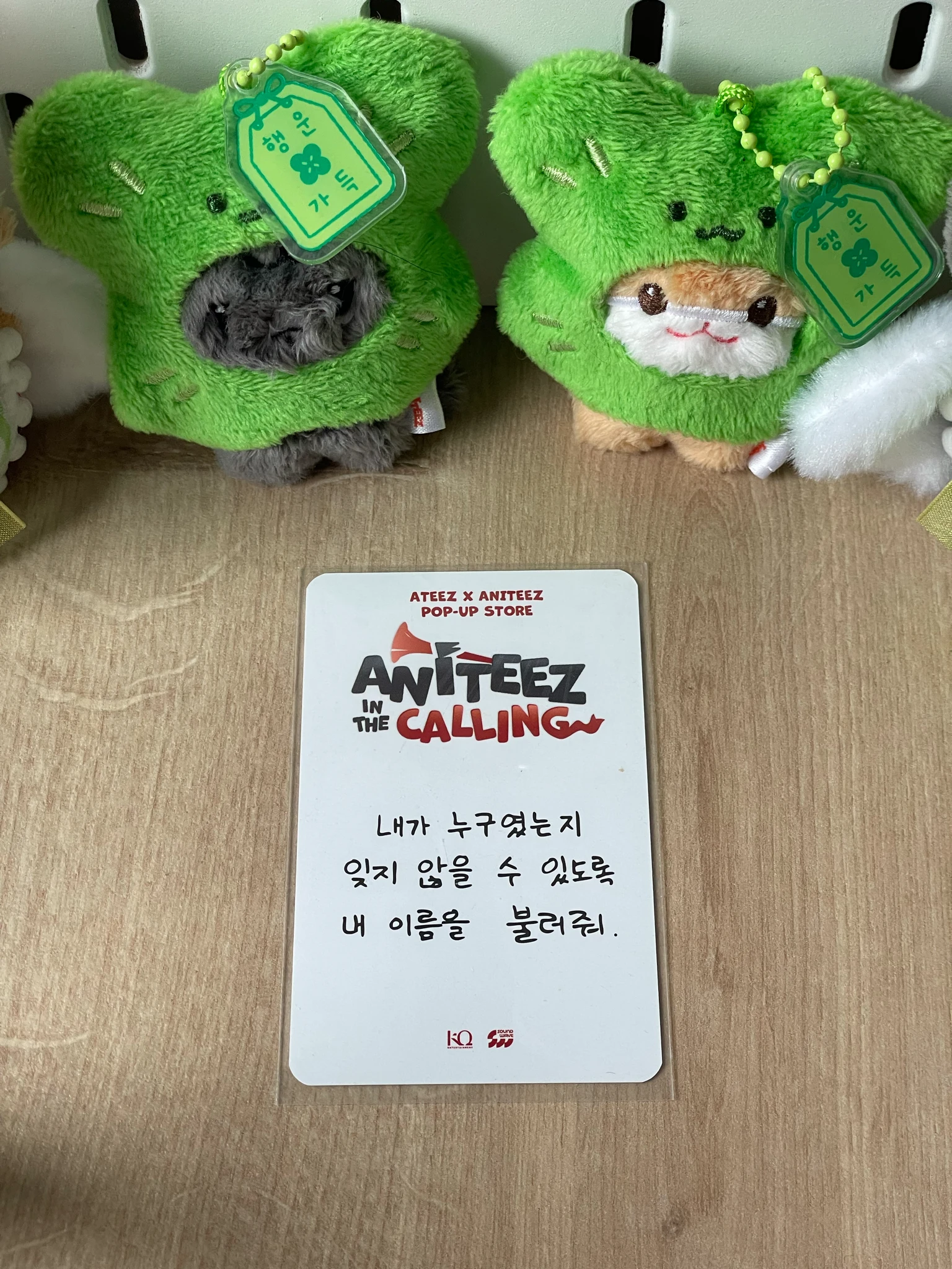 ATEEZ Hongjoong ATEEZ - Hongjoong - ANITEEZ IN THE CALLING Other purchase benefit listing photo 2