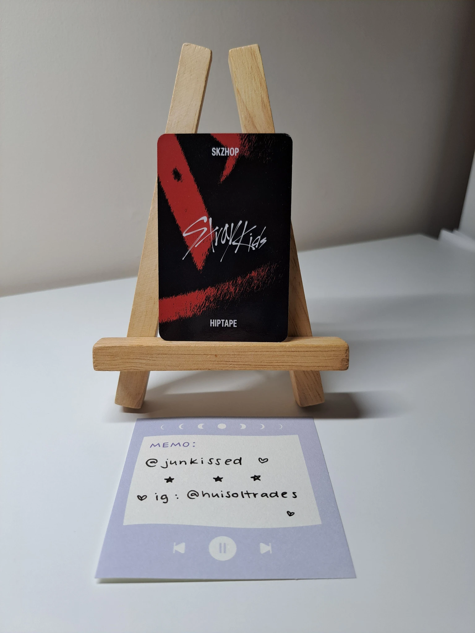 Stray Kids Stray Kids - I.N & Seungmin - HOP Album album photocard skzhop version listing photo 2