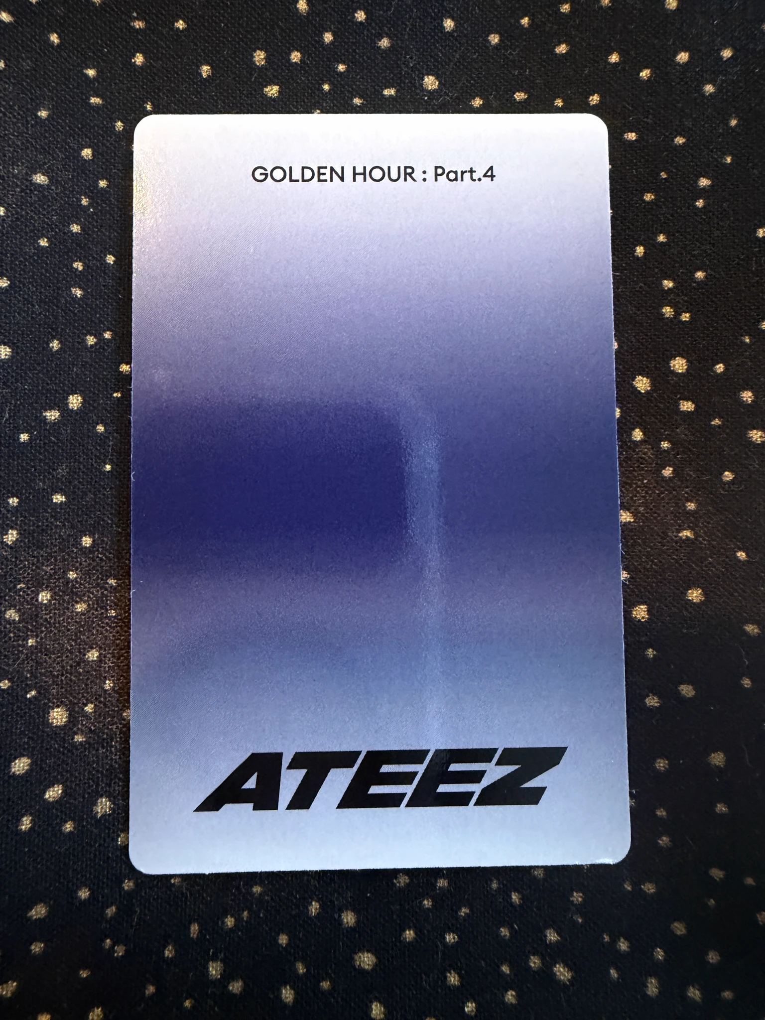 ATEEZ San ATEEZ - San - Golden Hour : Part.4 Album album photocard poca album listing photo 2