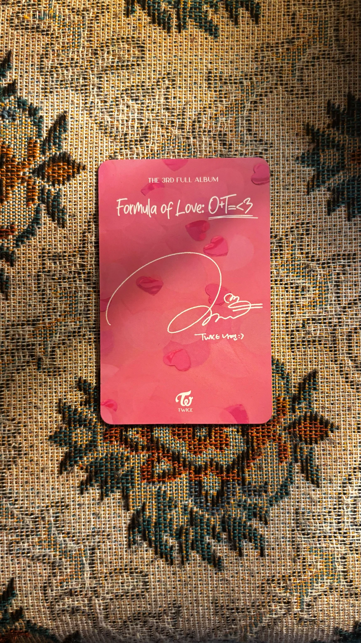 TWICE Nayeon TWICE-Nayeon-Album-Formula of Love: O+T=<3 listing photo 2