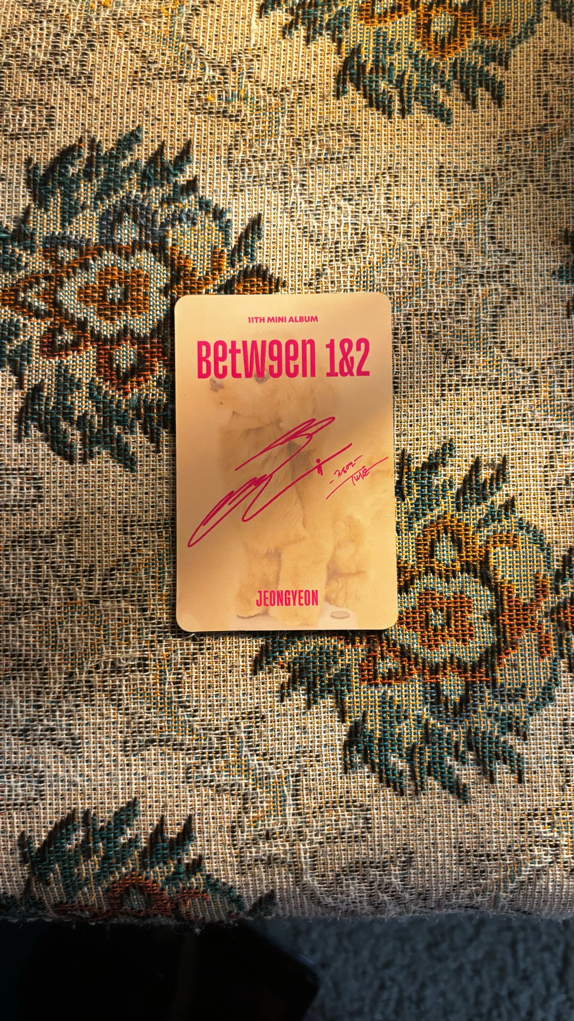 TWICE Jeongyeon TWICE-Jeongyeon-Album-BETWEEN 1&2 listing photo 2