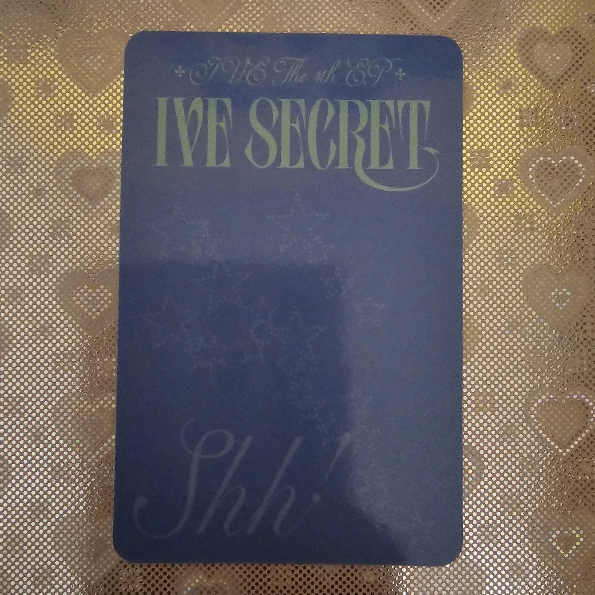 IVE Yujin IVE - Yujin - IVE SECRET Album album photocard shh! version listing photo 2