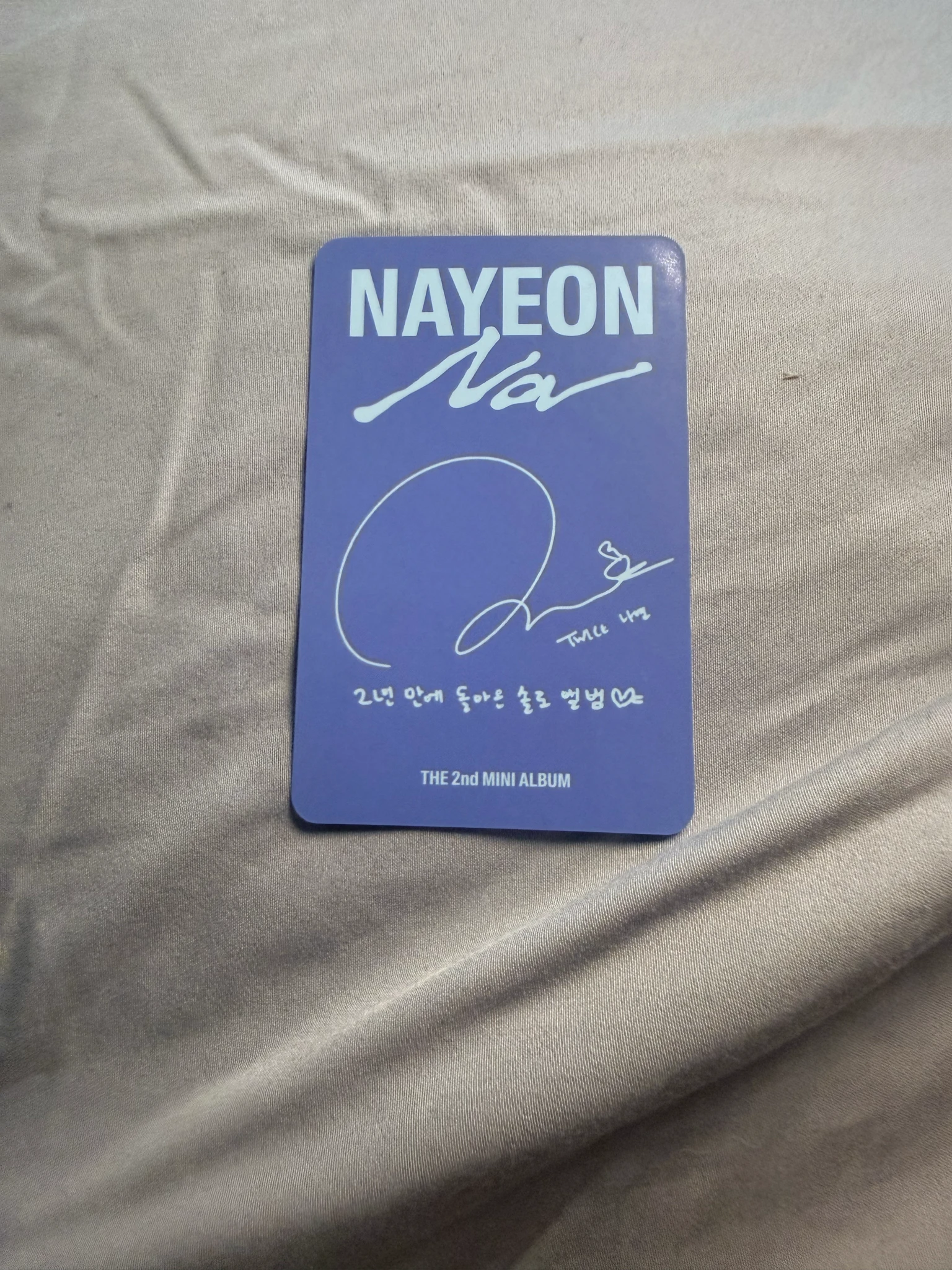 TWICE Nayeon TWICE-NoMember-Album-nayeon na (solo) listing photo 2