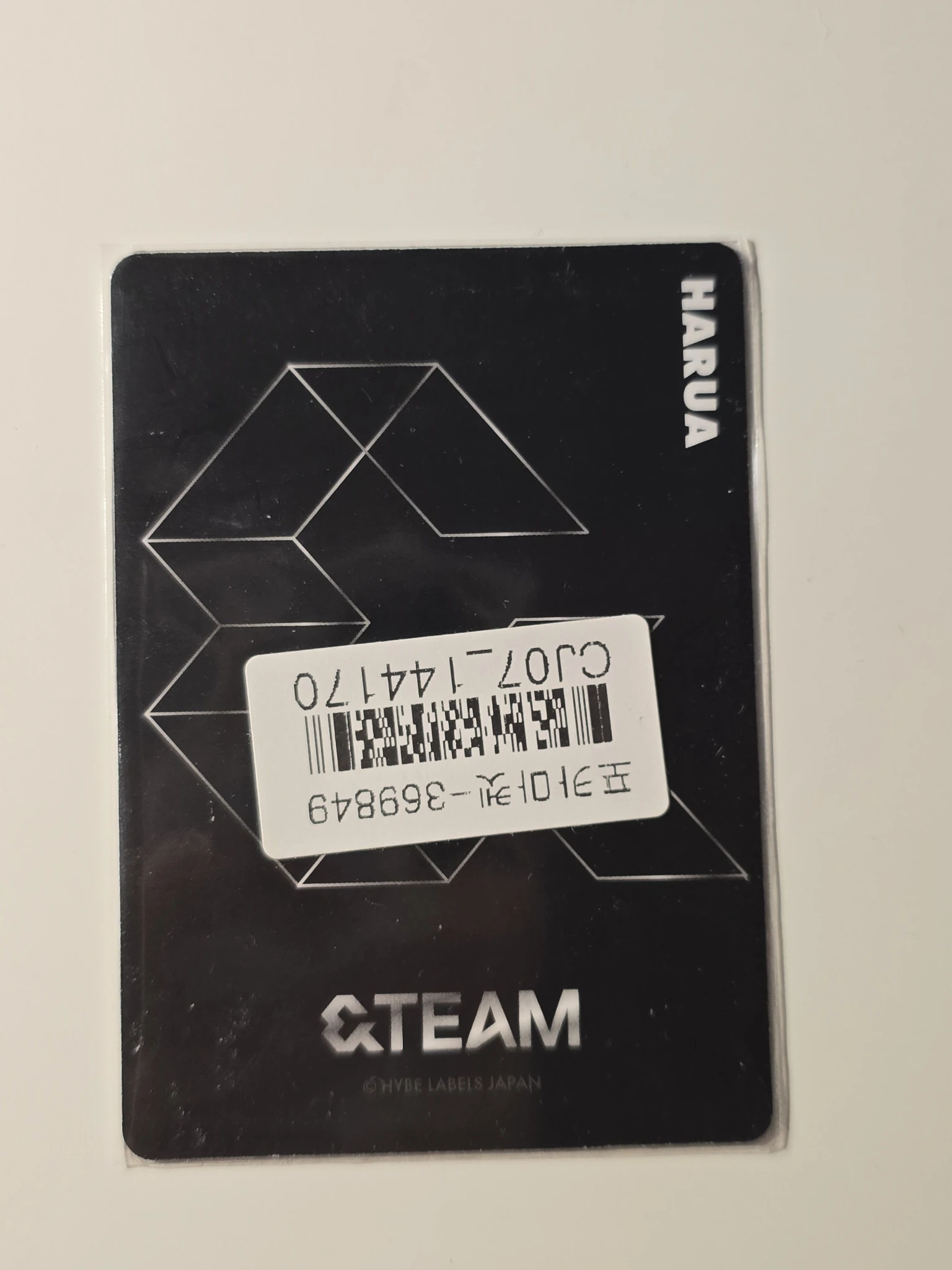 &TEAM Harua &TEAM - Harua - Official Light Stick Other lightstick merch photocard listing photo 2