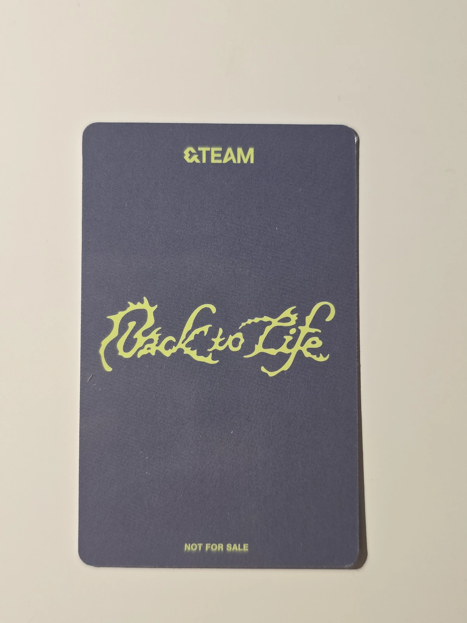 &TEAM Jo &TEAM - Jo - Back to Life  Album ums japan (universal music store) pob (pre-order benefit) listing photo 2