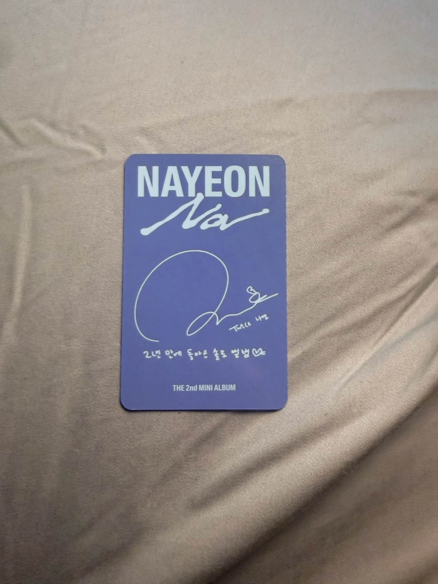 TWICE Nayeon TWICE-NoMember-Album-nayeon na (solo) listing photo 2