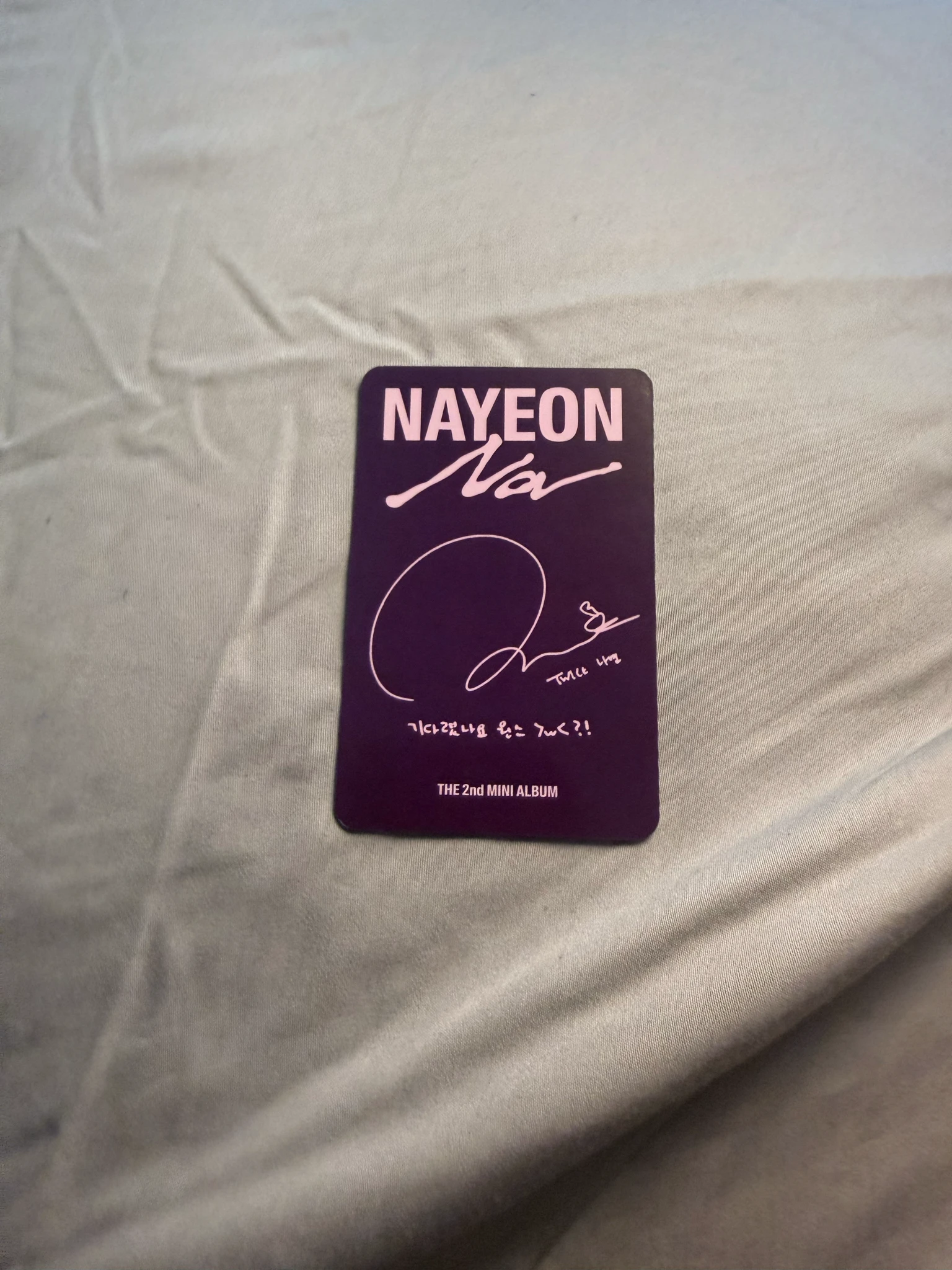 TWICE Nayeon TWICE-NoMember-Album-nayeon na (solo) listing photo 2