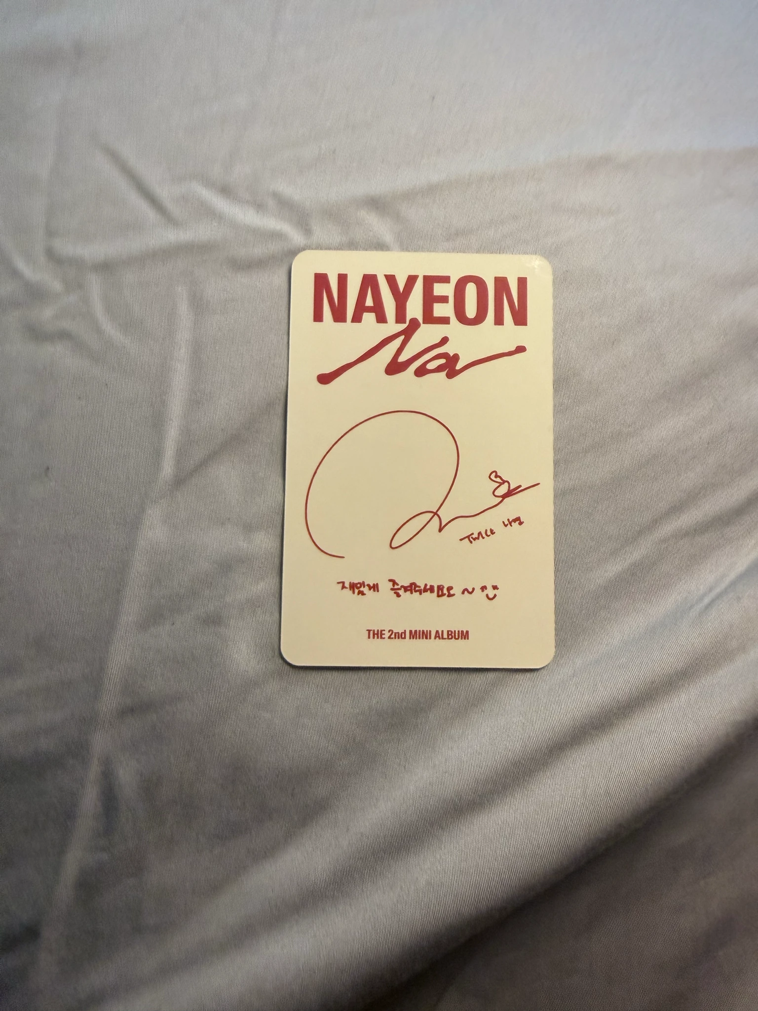 TWICE Nayeon TWICE-NoMember-Album-nayeon na (solo) listing photo 2