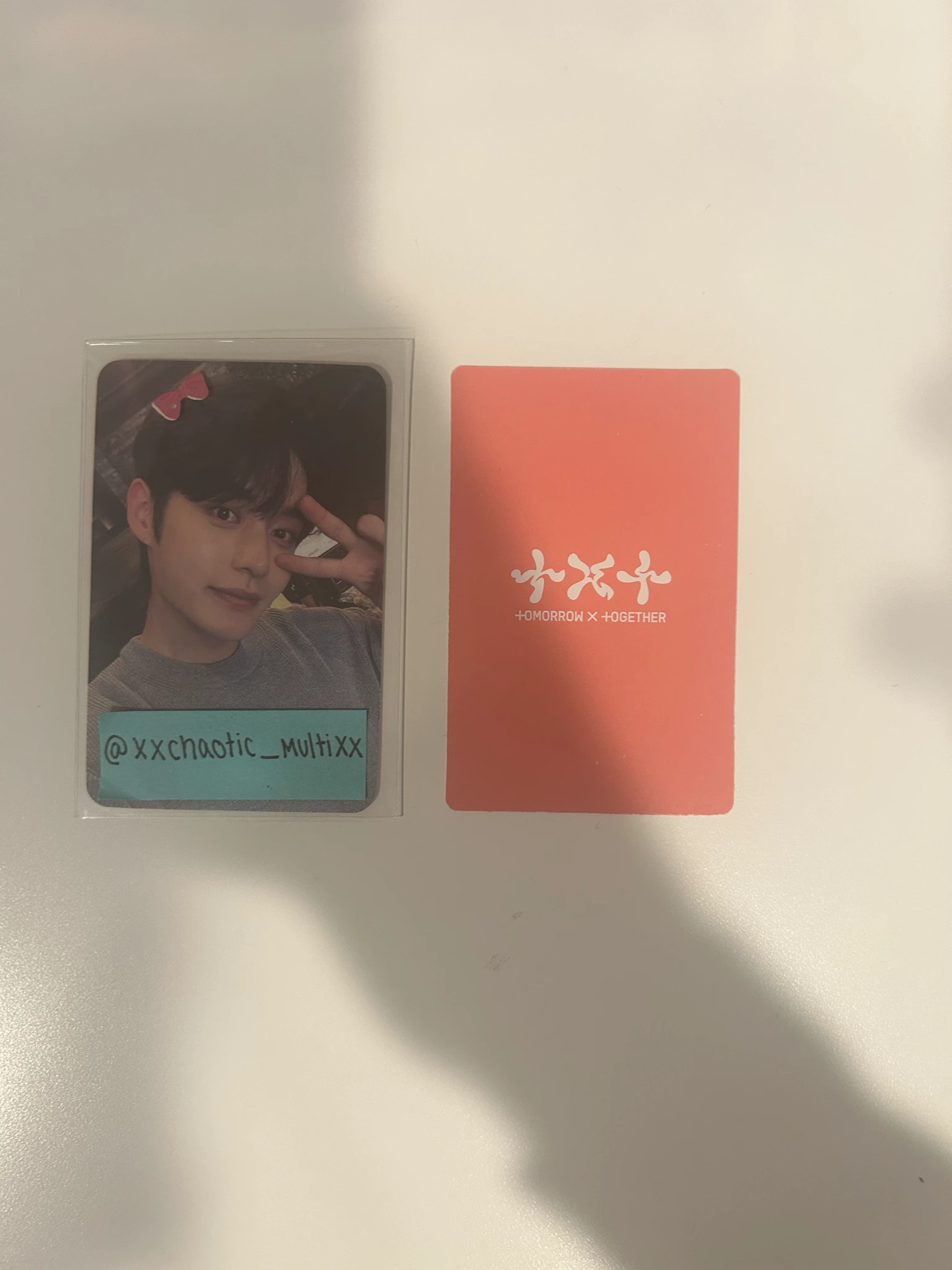 TOMORROW X TOGETHER Soobin TOMORROW X TOGETHER - Soobin - The Name Chapter: Temptation Album album photocard nightmare ver. listing photo 2