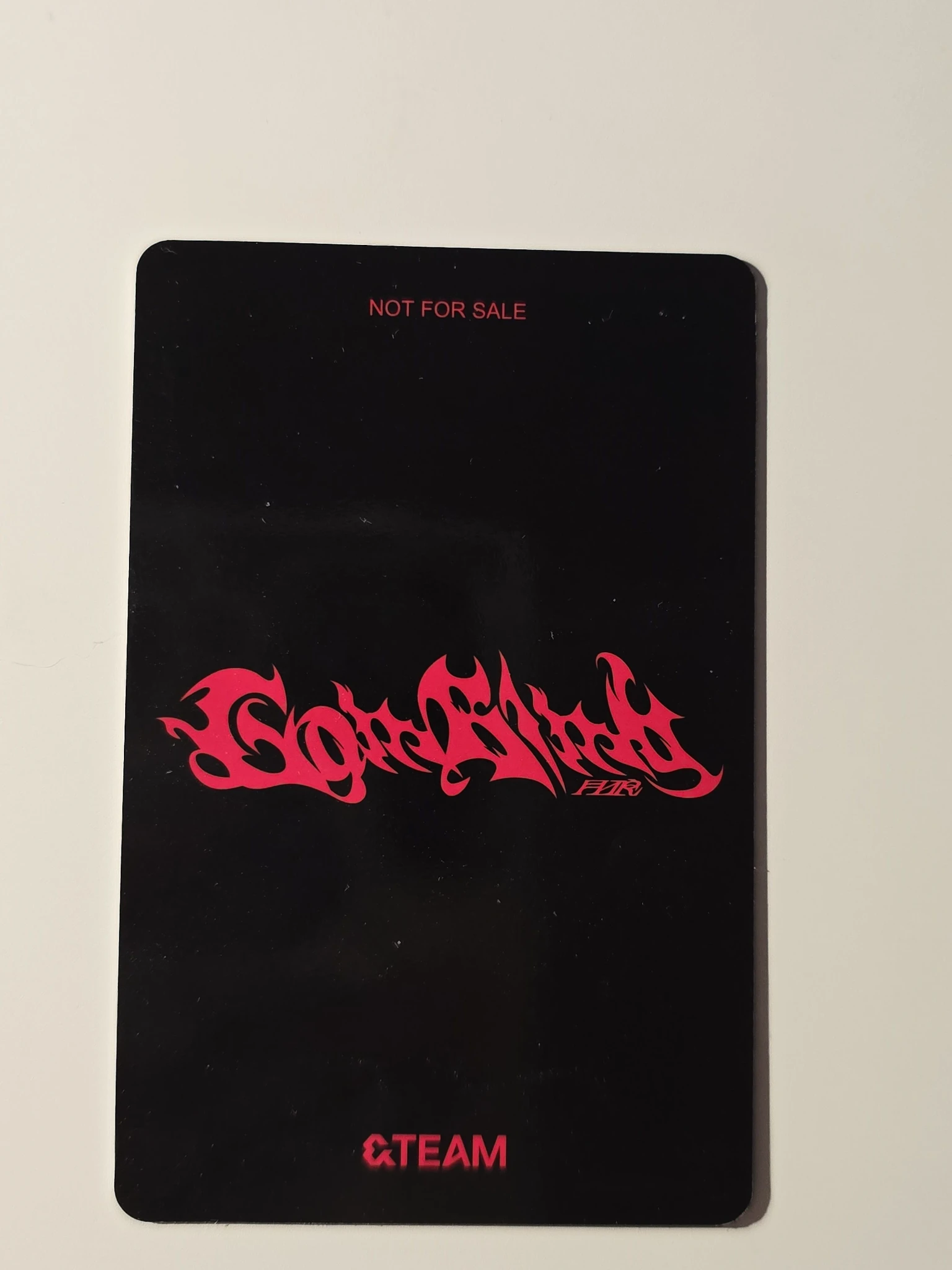 &TEAM Taki &TEAM - Taki - Go in Blind - EP Album pre-order benefit weverse japan listing photo 2