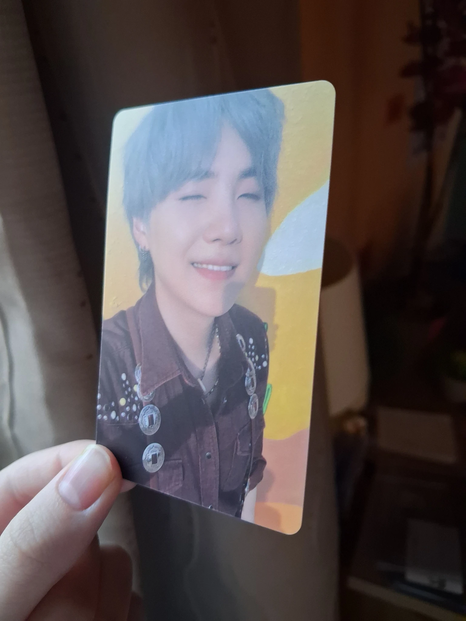 BTS SUGA BTS - SUGA - Butter Album korean album lucky draw soundwave listing photo 2