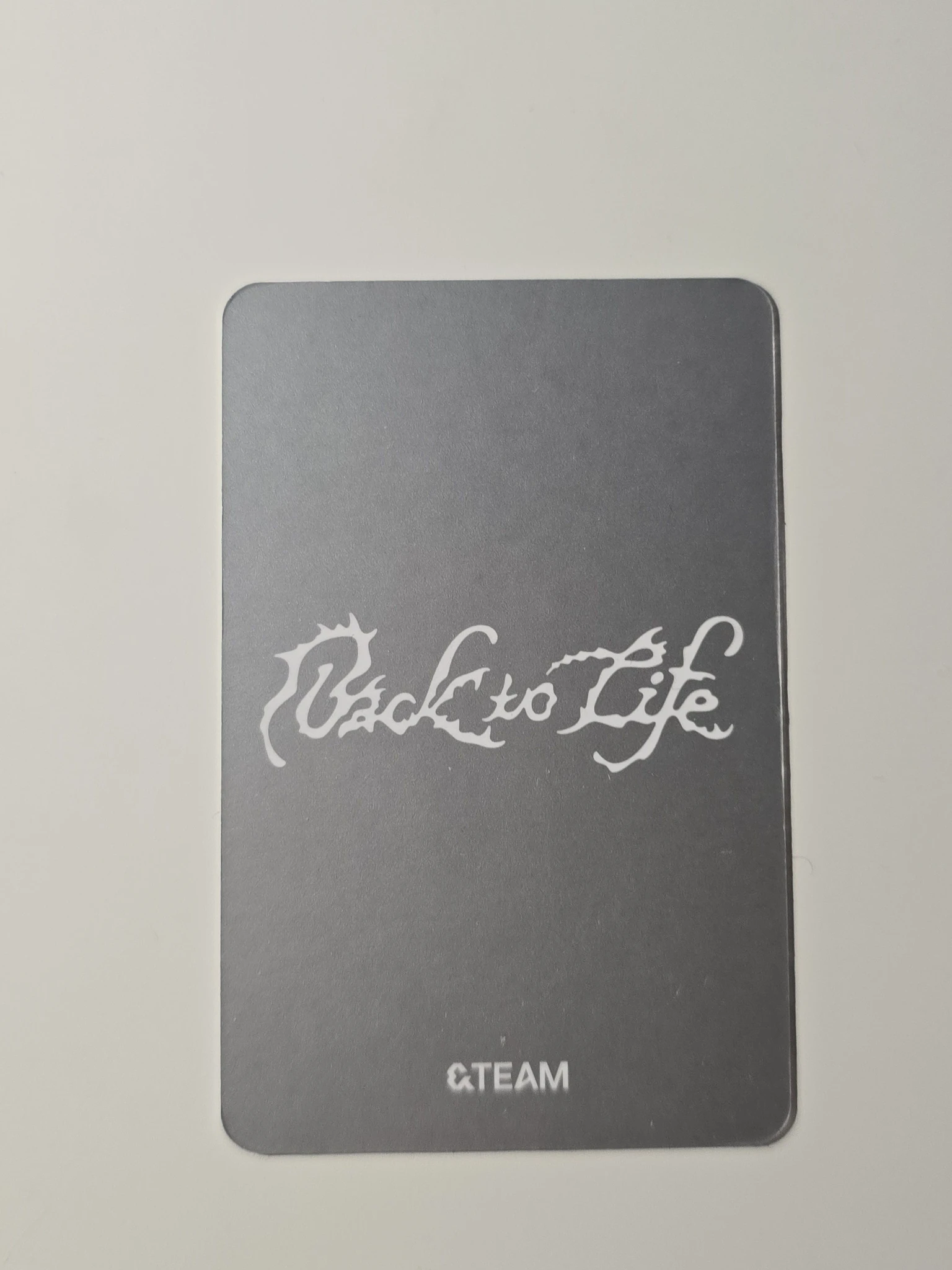 &TEAM &TEAM - EJ & Fuma - Back to Life  Album weverse album version mini CD-R version album photocard listing photo 2