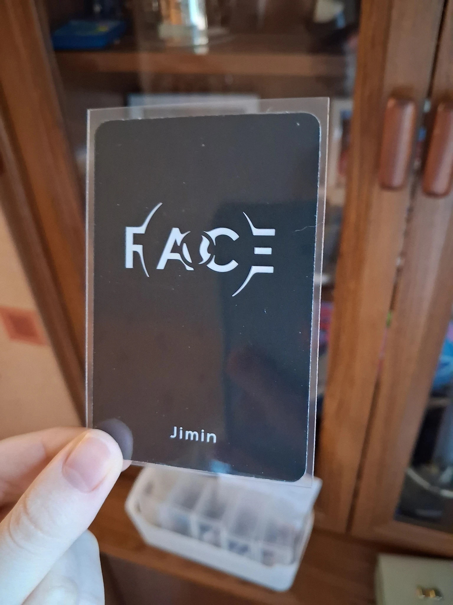 BTS Jimin BTS - Jimin - Face Album lucky draw soundwave listing photo 2