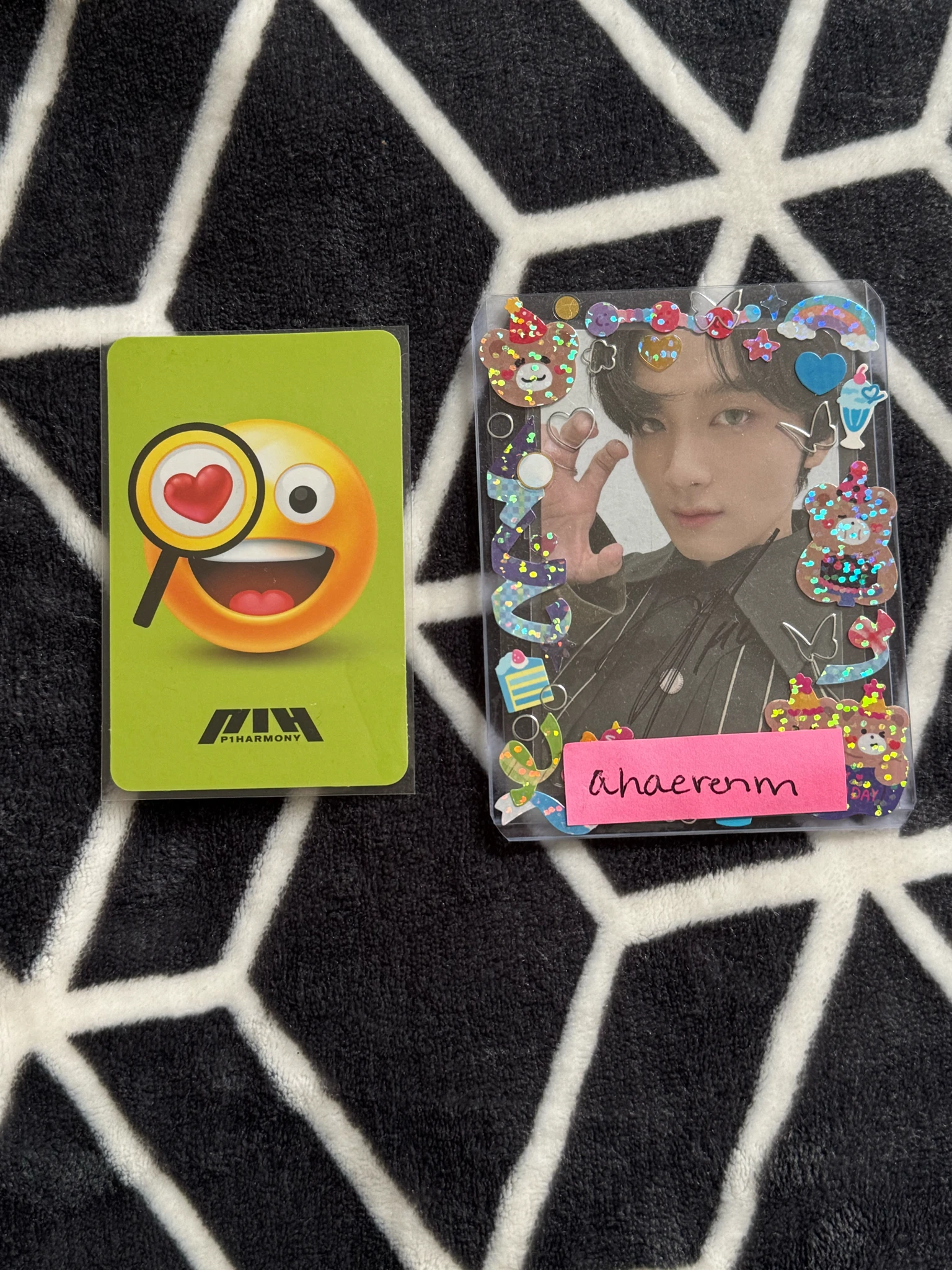 P1Harmony Jongseob P1Harmony - Jongseob - Ex Album album photocard compact version close-up listing photo 2